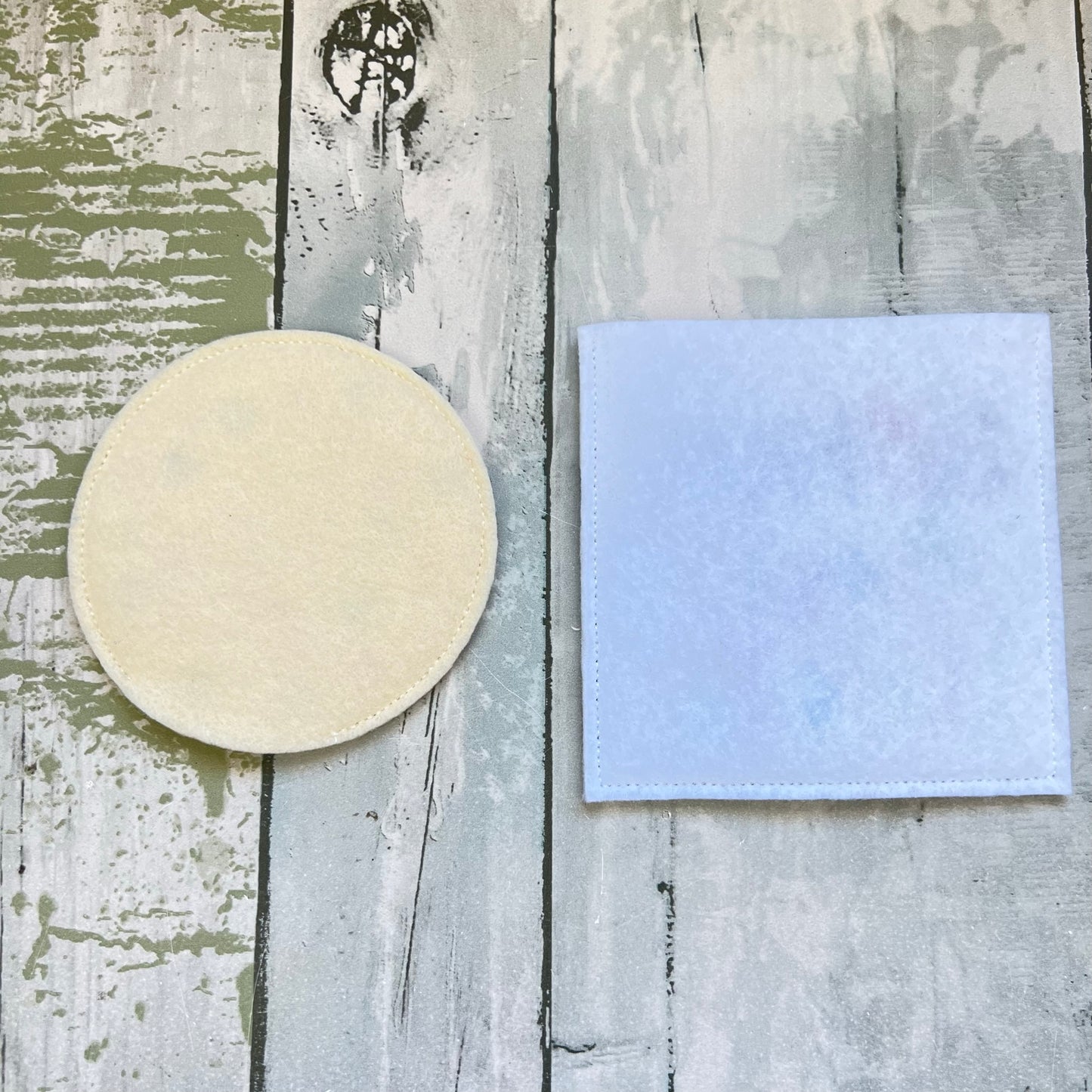 Donut Felt Finger Puppet with Pouch