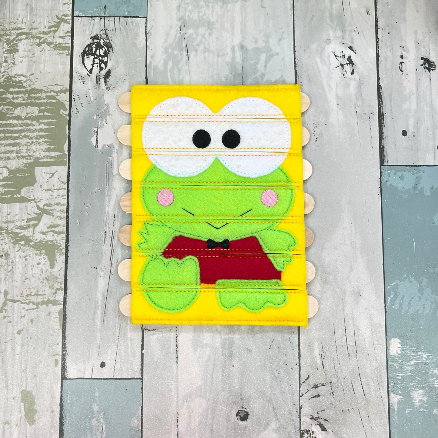 Hi Frog Felt Stick Puzzle