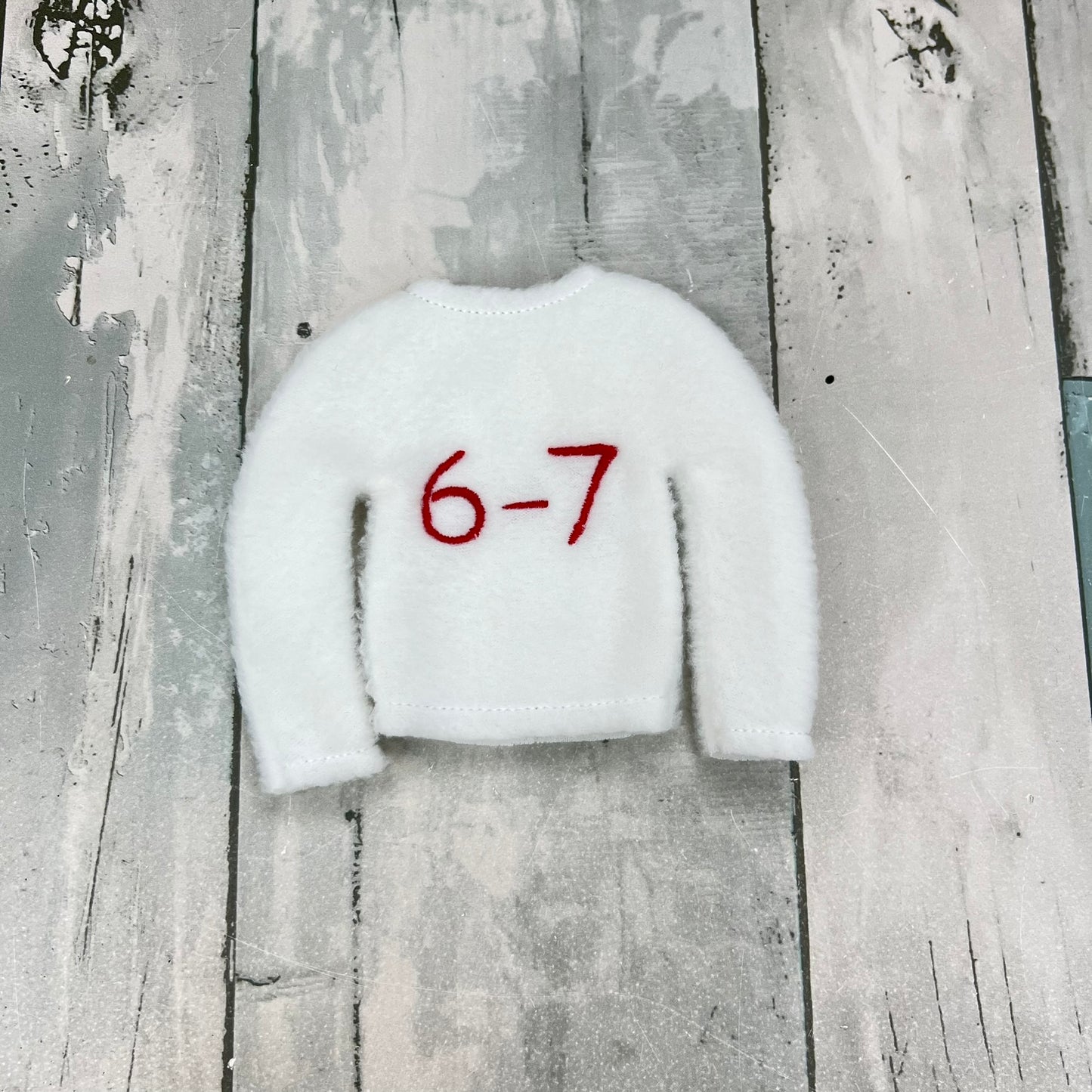 6 - 7 Elf Sweater