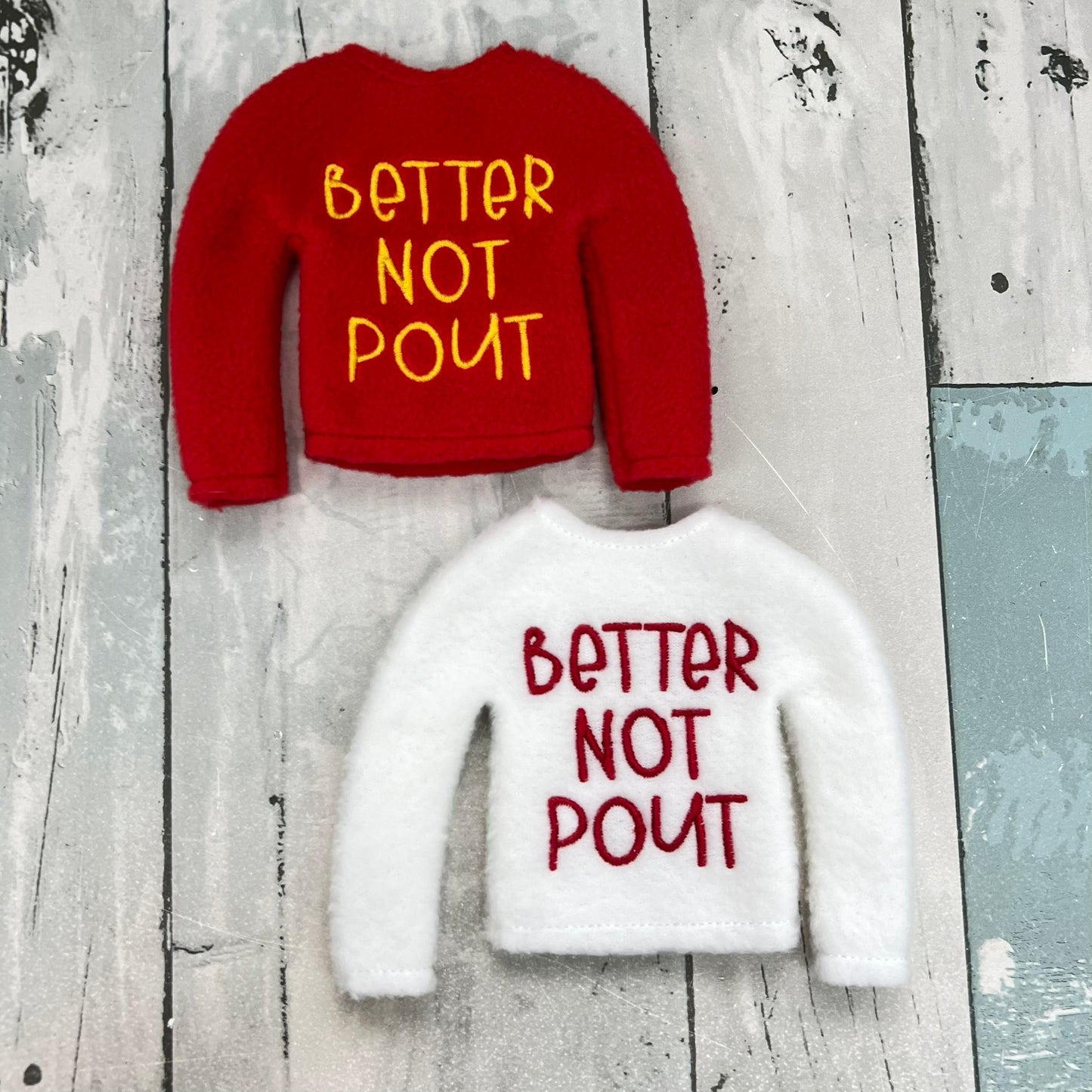 Better Not Pout Elf Sweater