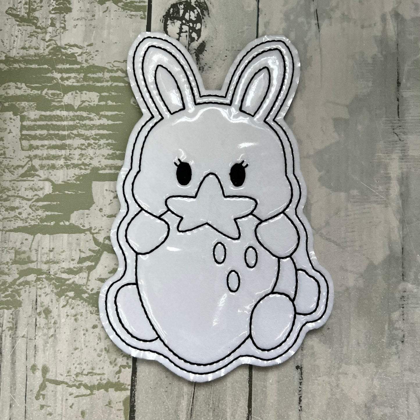 Strawberry Bunnies Colouring Dolls