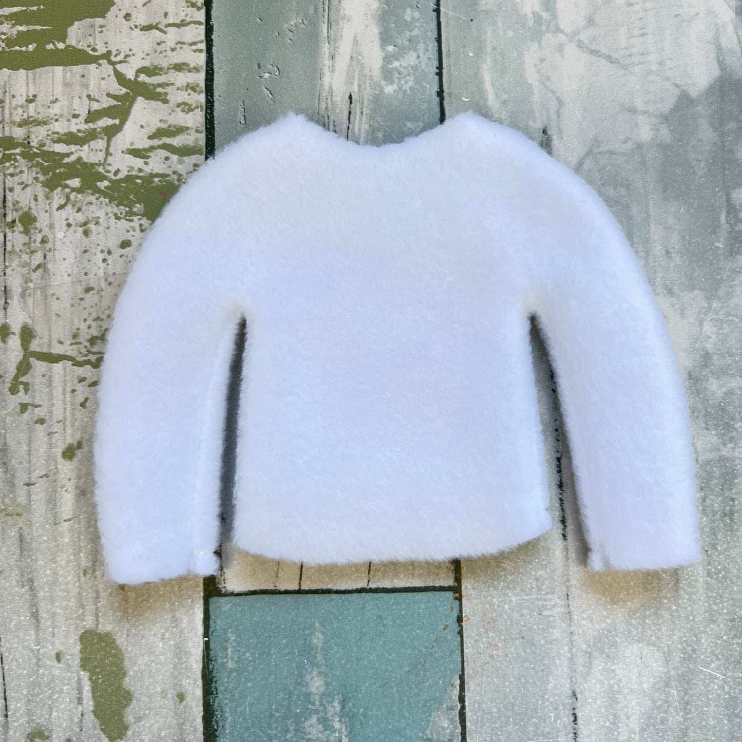 Candy Cane Heart Elf Sweater