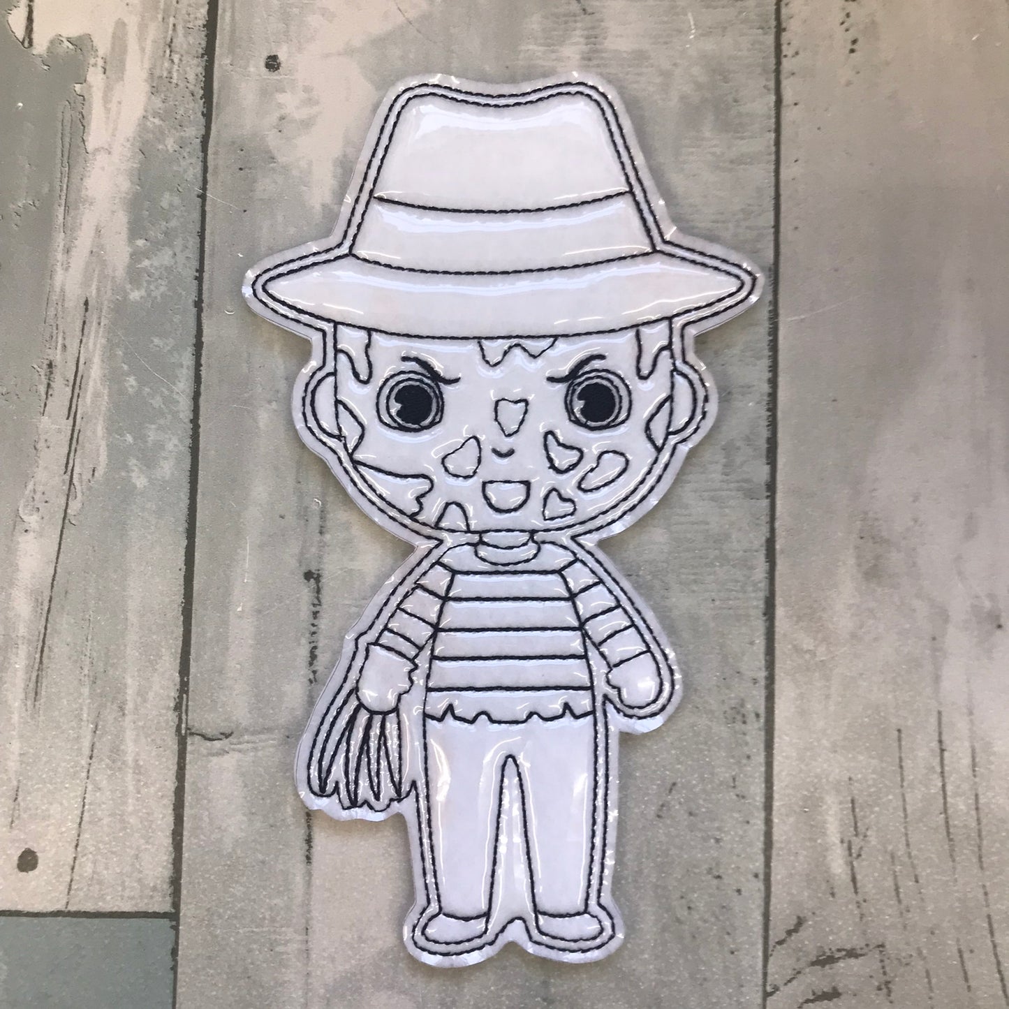 Halloween Set 1 Colouring Dolls