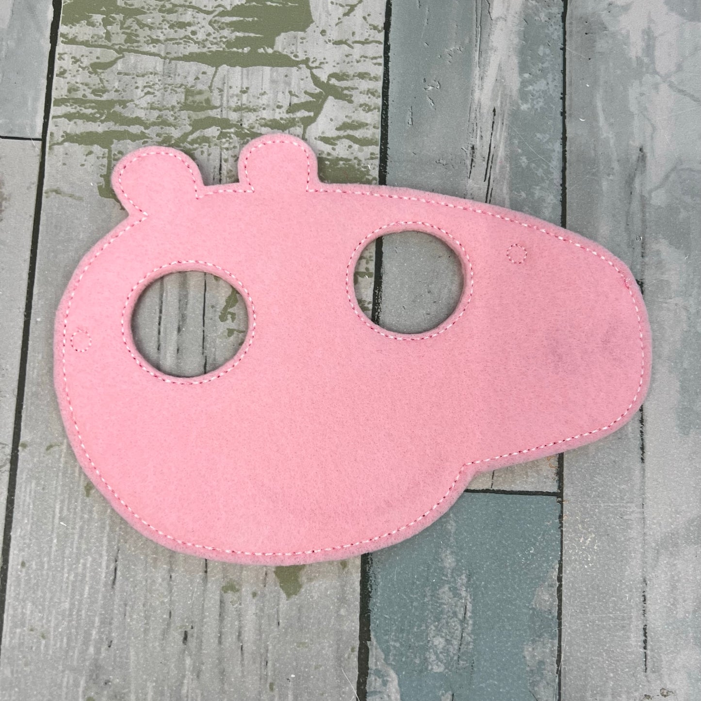 Swine Family Felt Play Masks