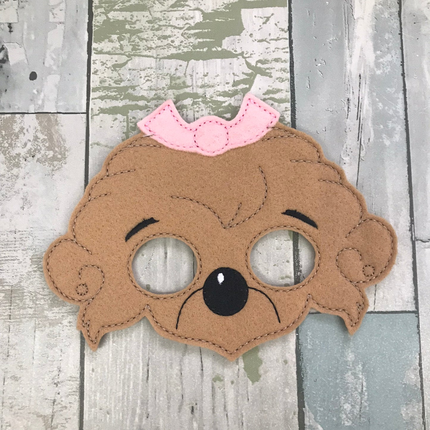 Name Changing Family Felt Play Masks