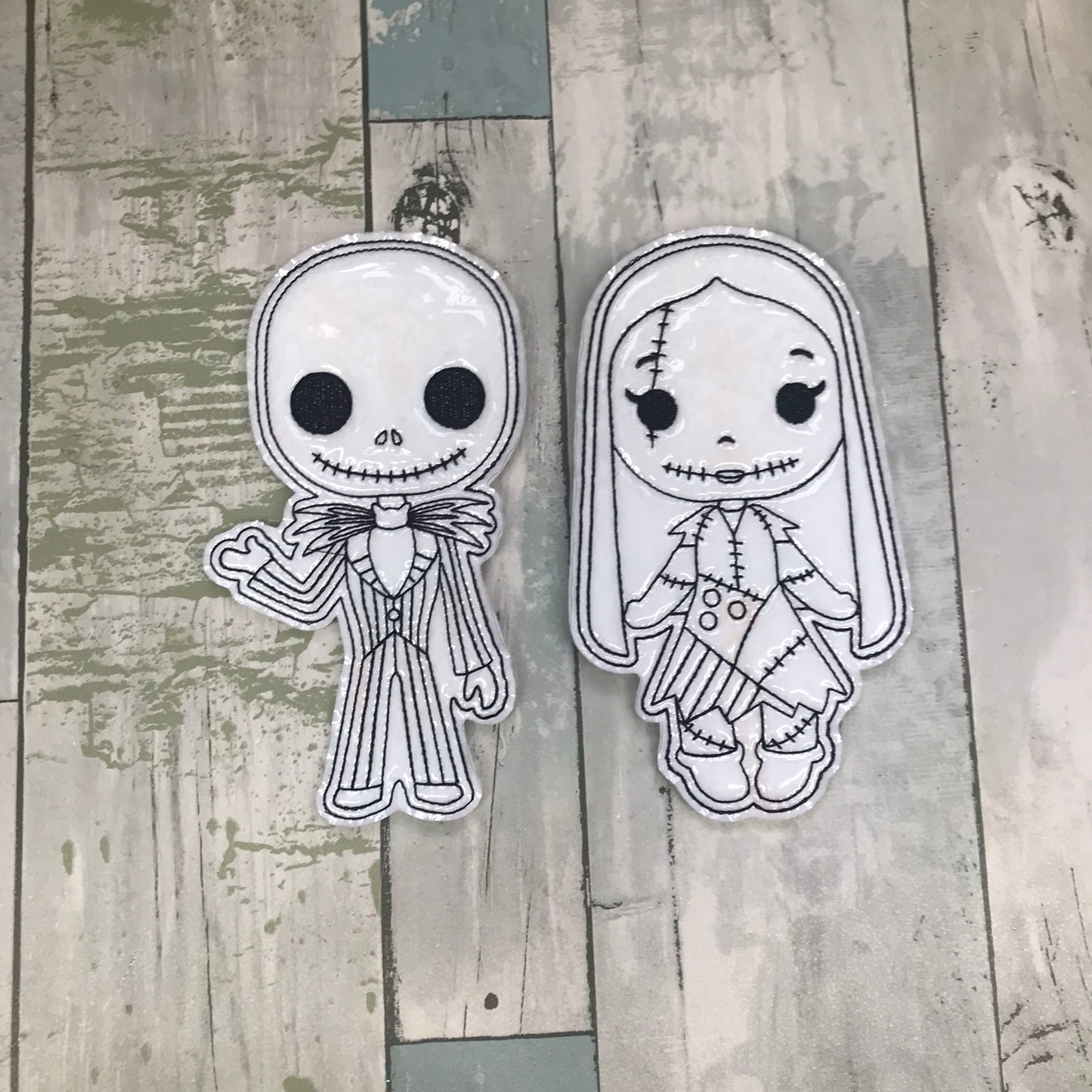 Halloween Set 7 Colouring Dolls