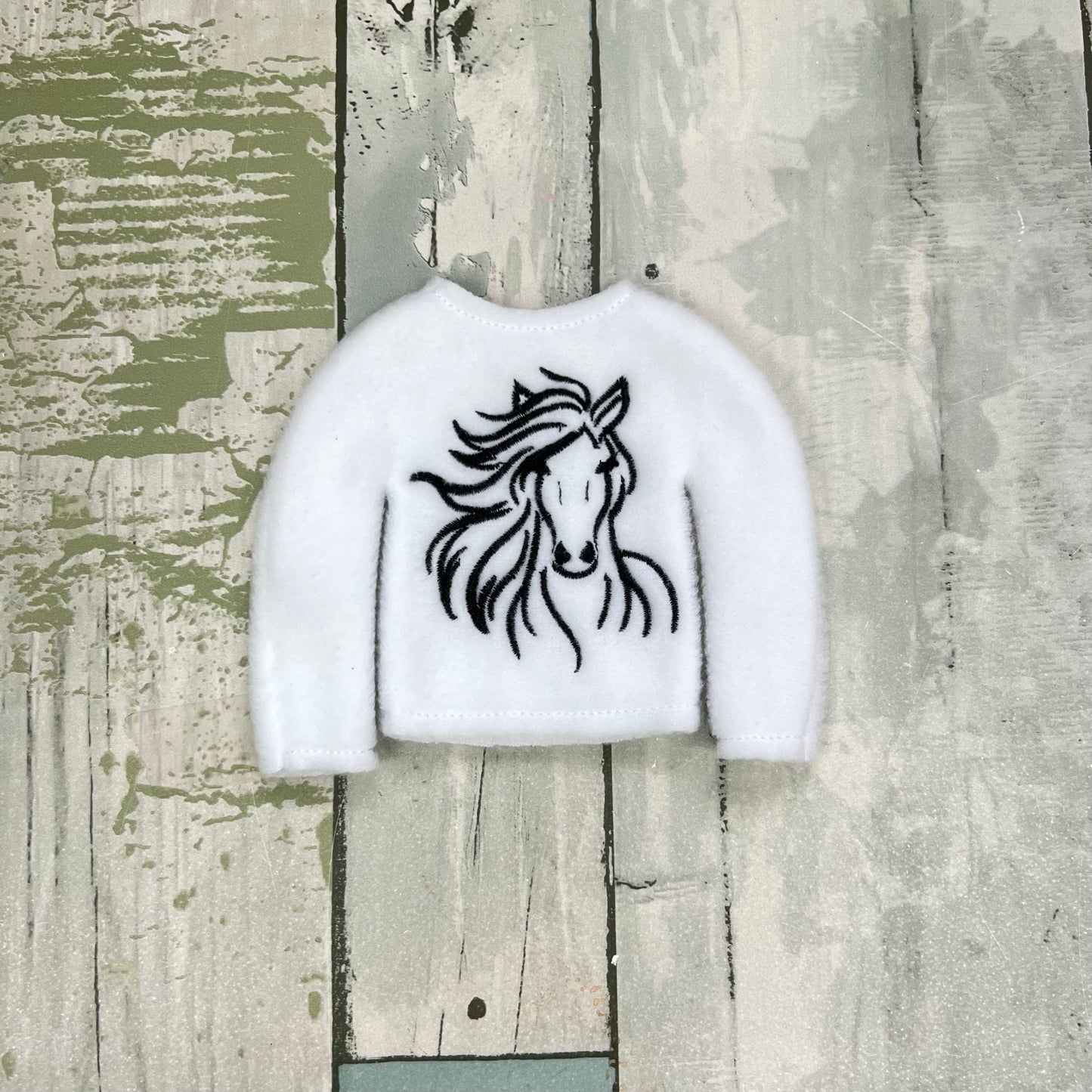 Horse Elf Sweater