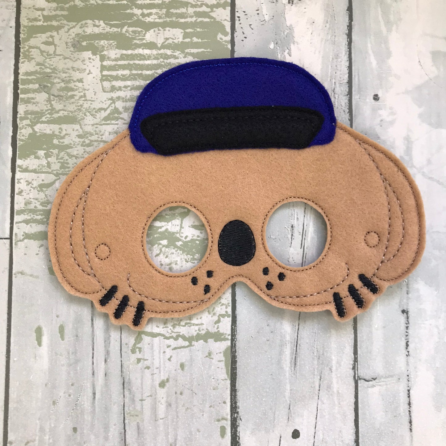 Animal Book Felt Play Masks
