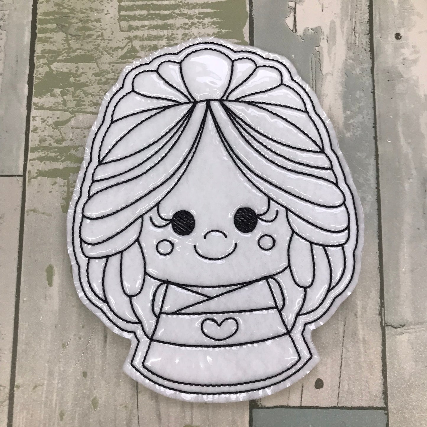 Princess Set 6 Colouring Dolls