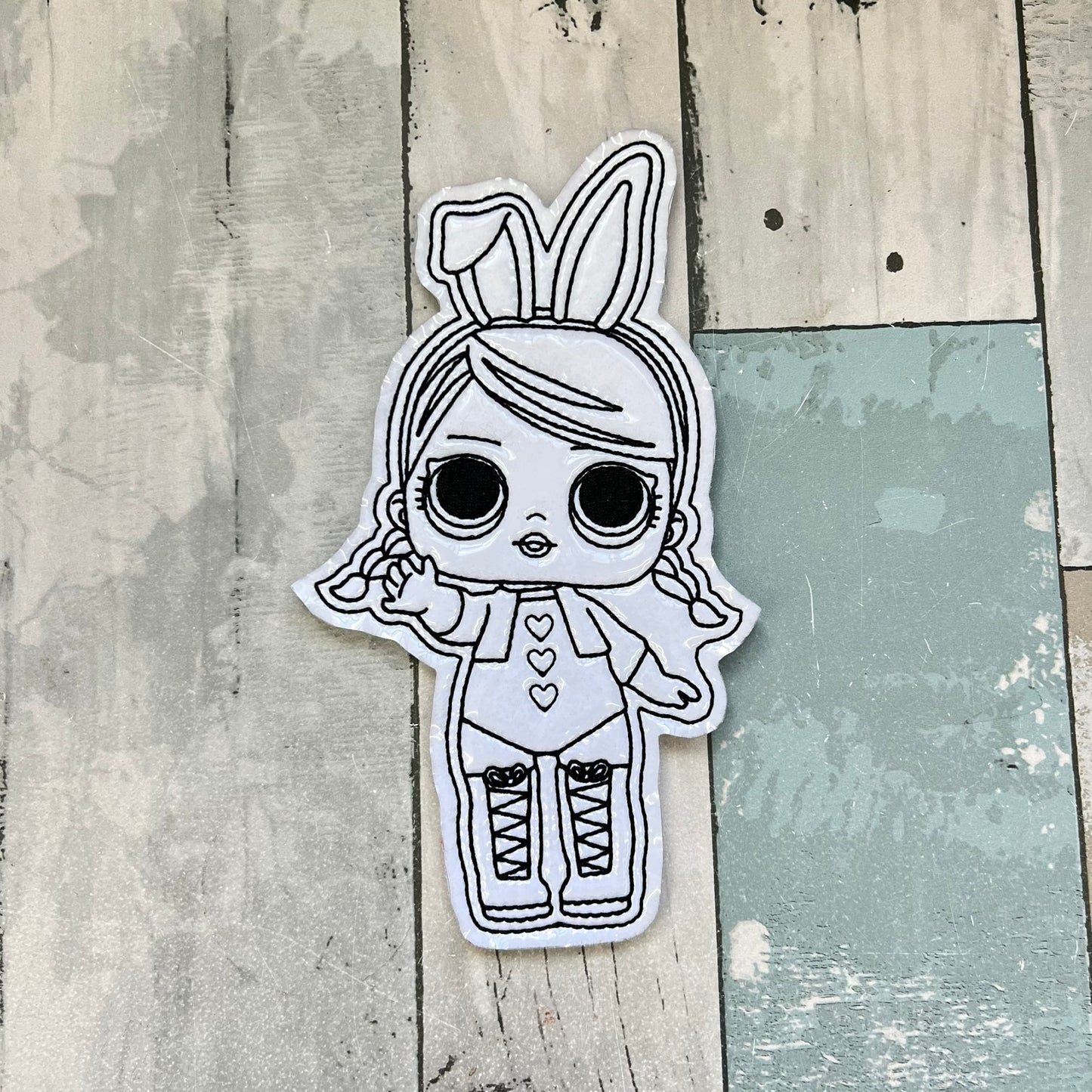 Happy Girls Set #1 Colouring Dolls