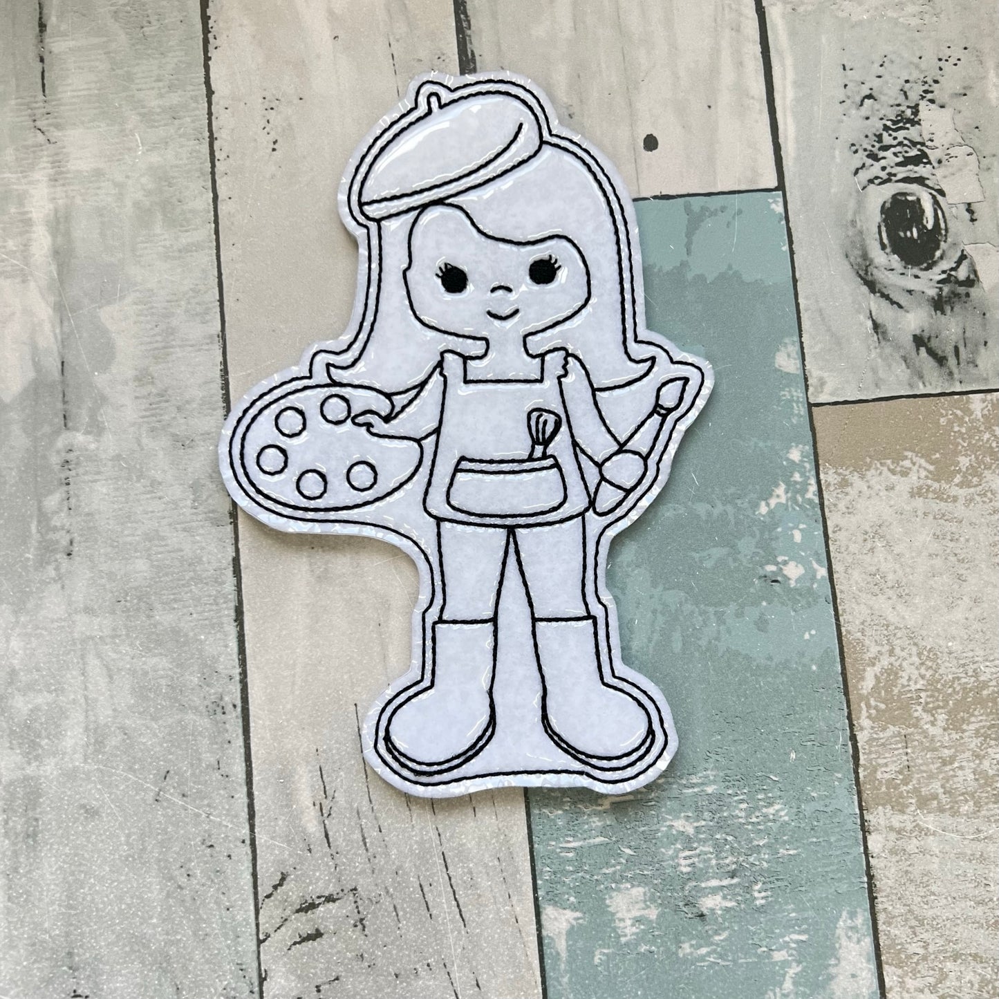 Artist Colouring Dolls