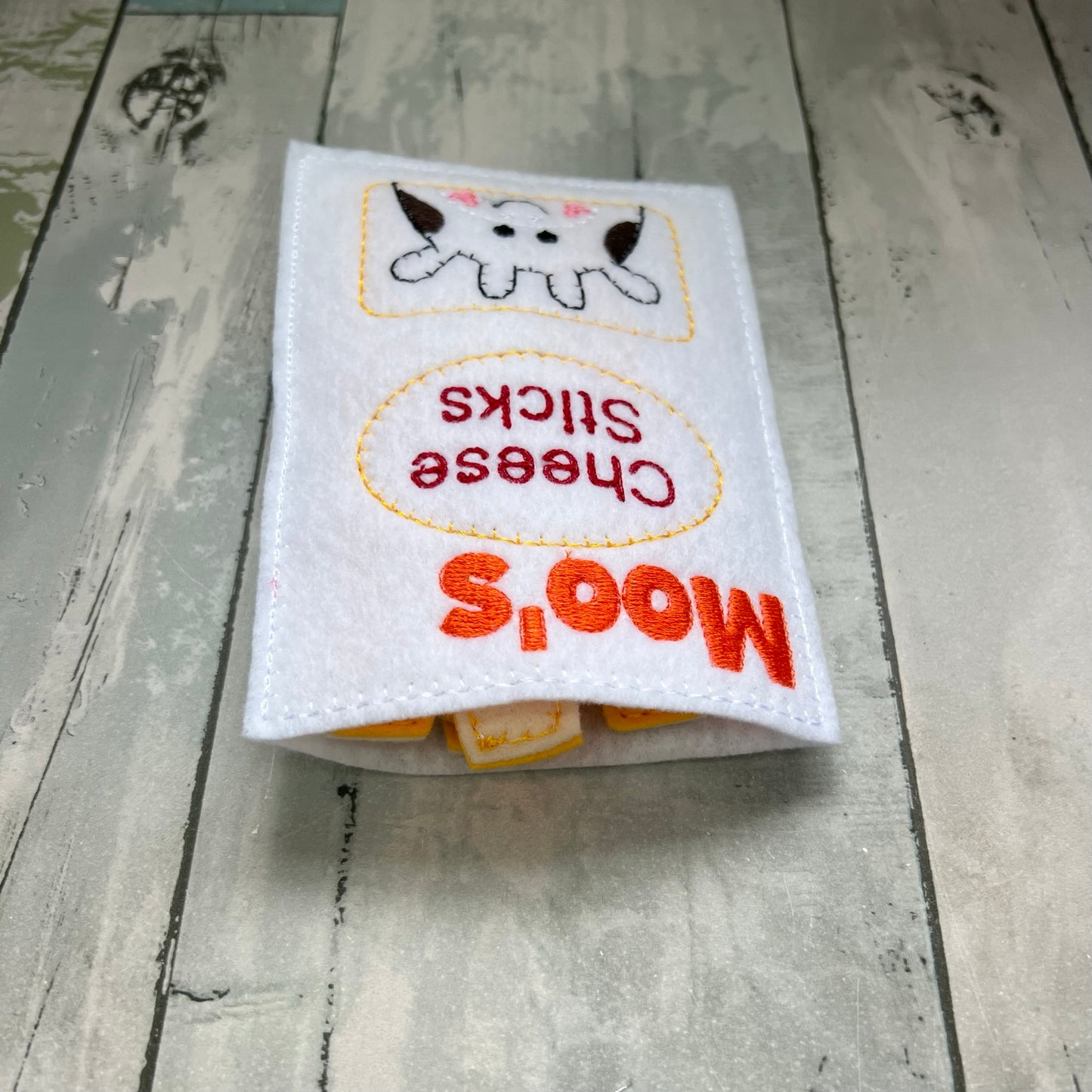 Cheese Sticks Felt Play Food