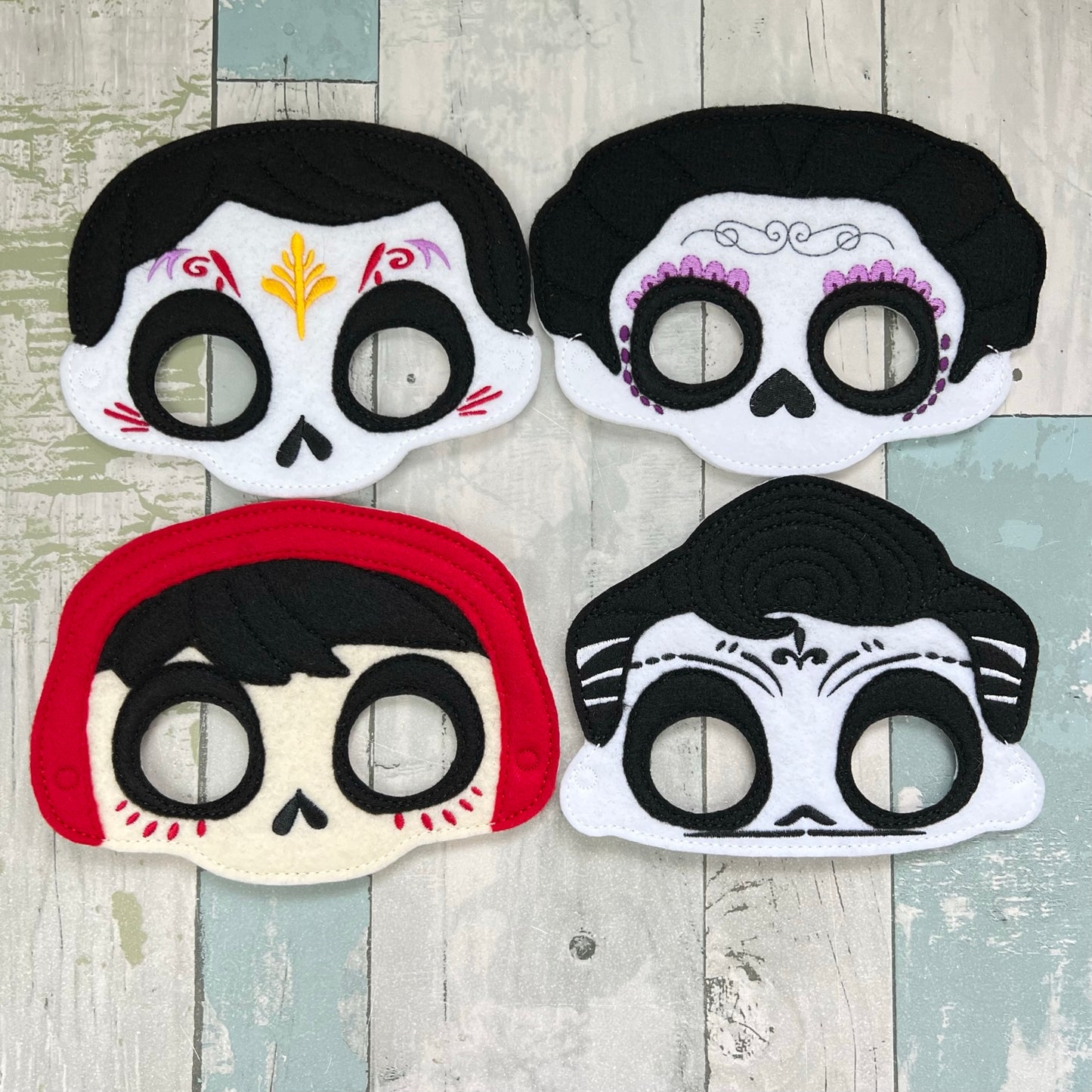 Hot Chocolate Felt Play Masks