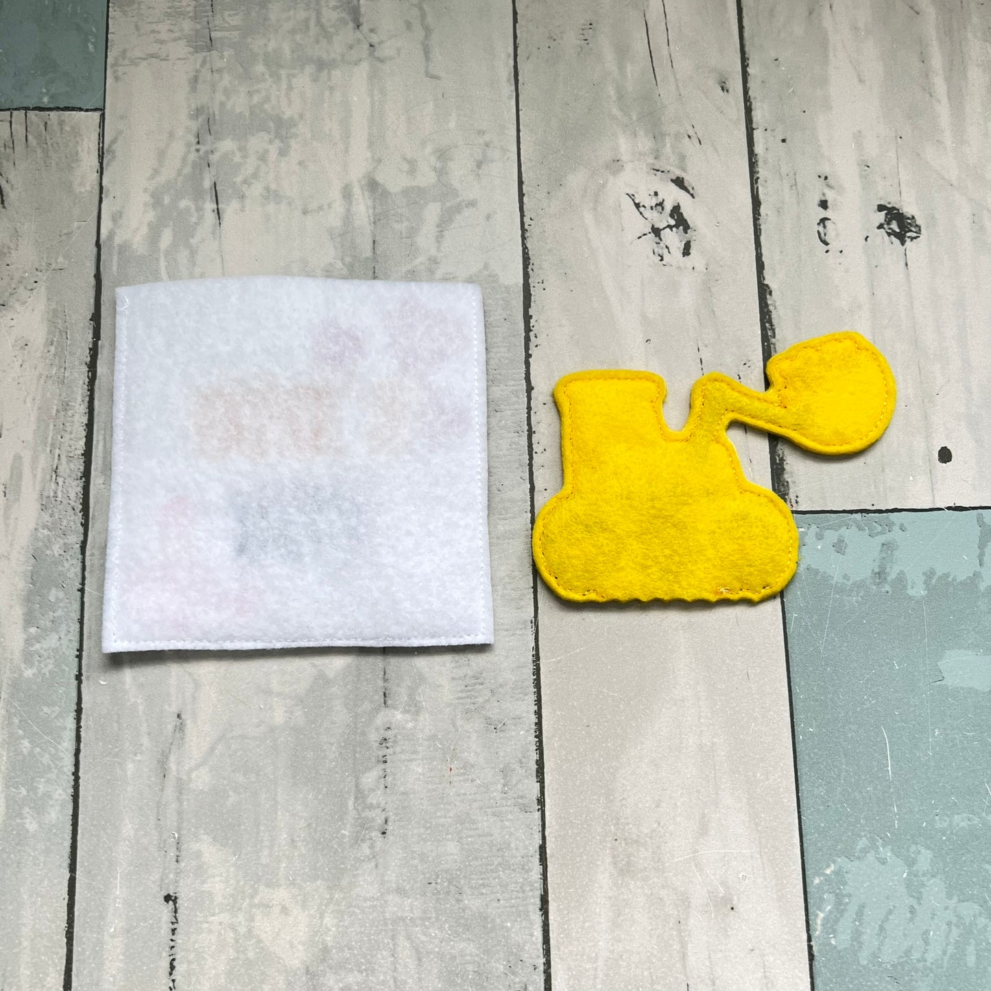 I Dig You Felt Finger Puppet with Pouch