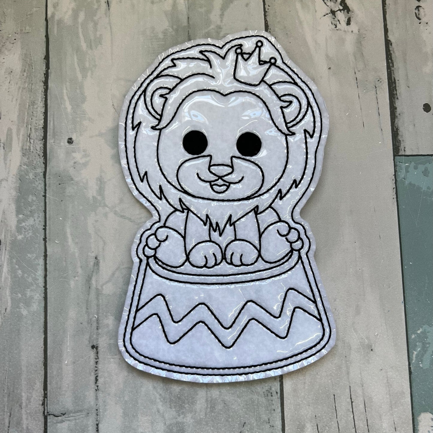 Circus Set 3 Colouring Dolls