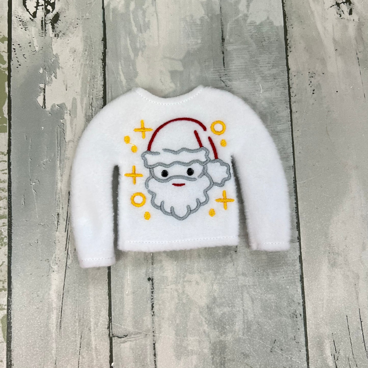 Doodle Santa Elf Sweater