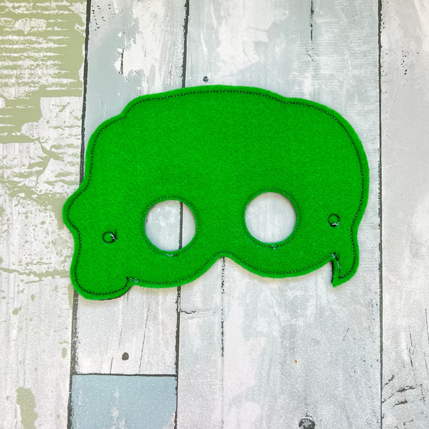 Green Cousin Felt Play Mask