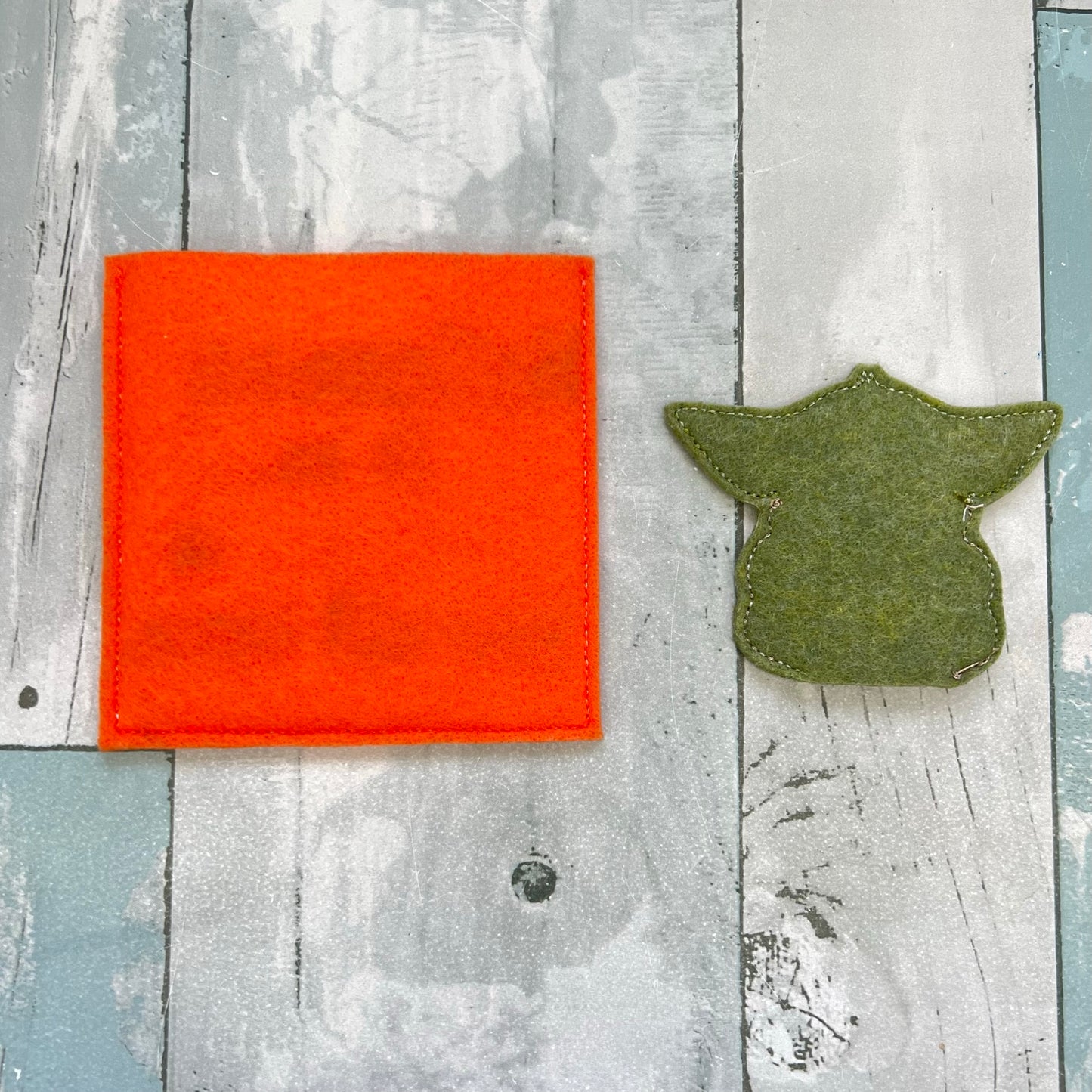 Halloween It Is Felt Finger Puppet with Pouch