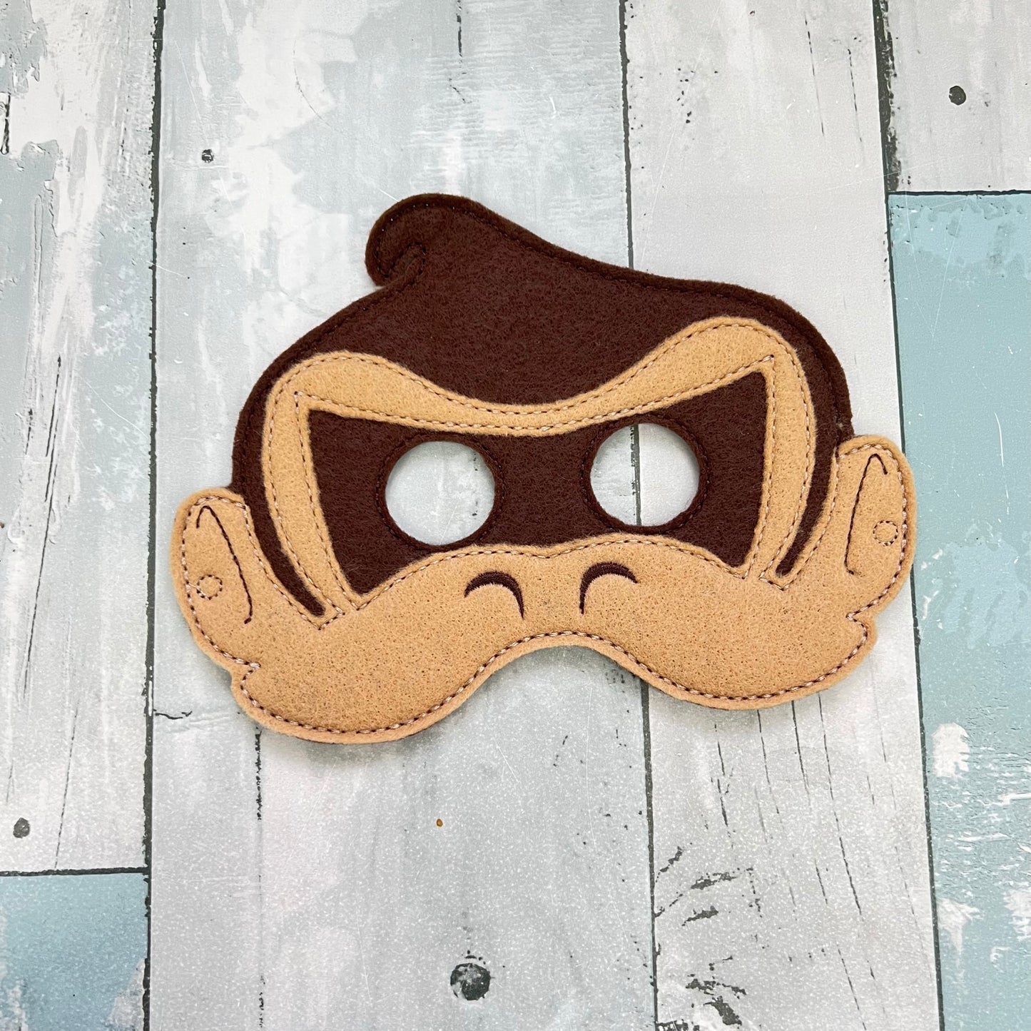 Plumber Family Set 2 Felt Play Masks