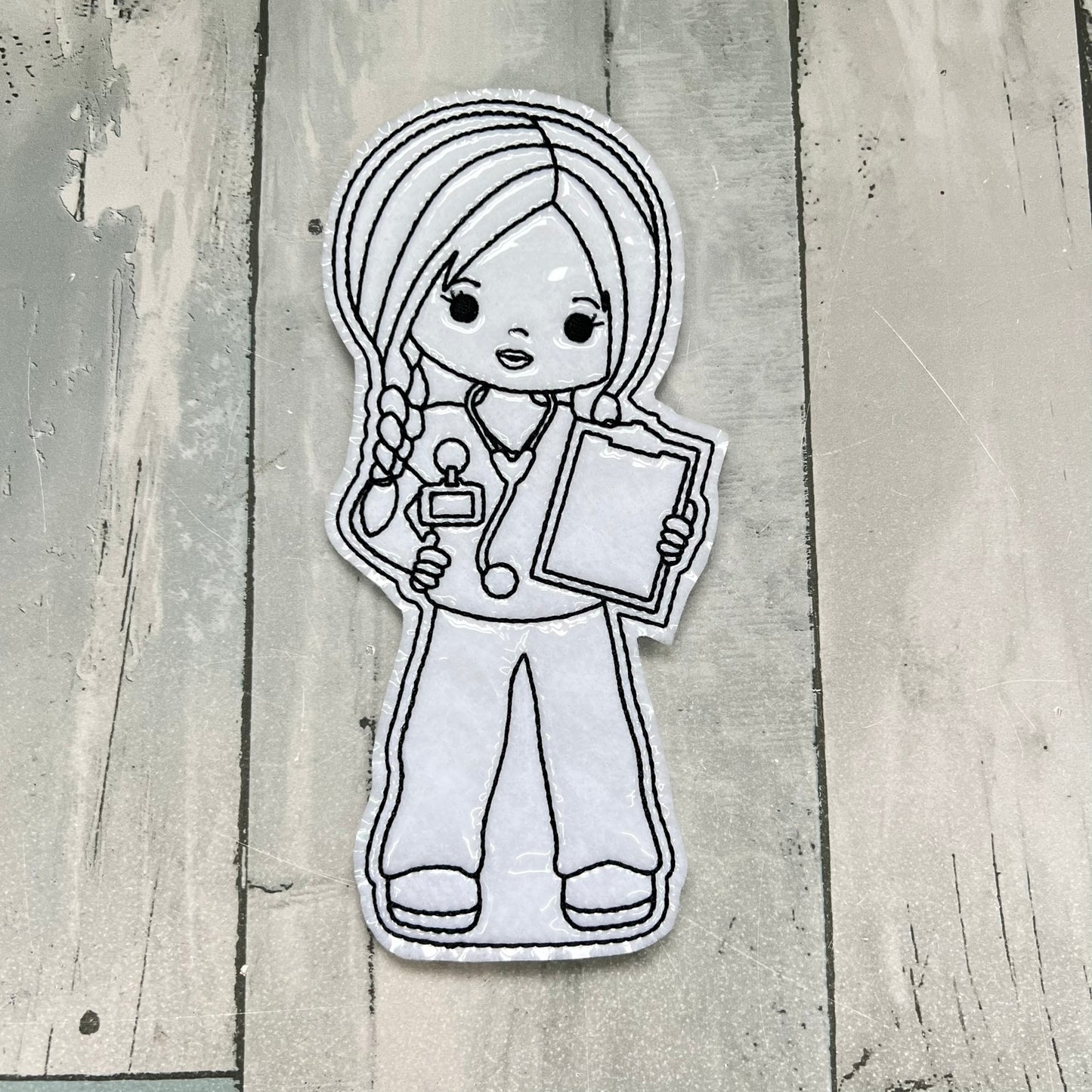 Nurse Colouring Dolls