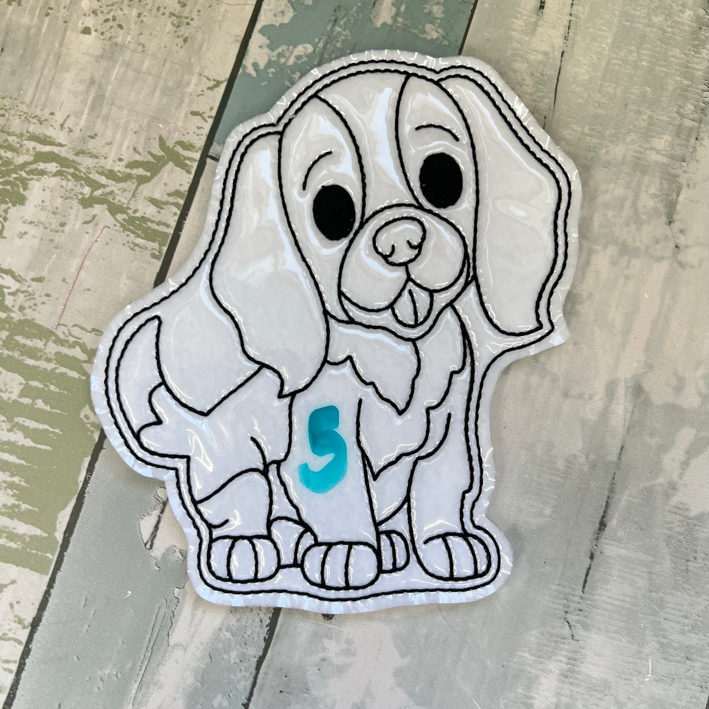 Dogs Set 4 Colouring Dolls