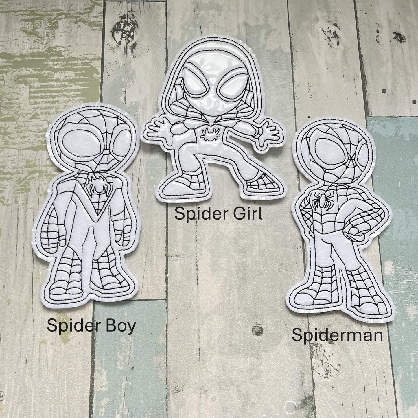 Superhero Colouring Dolls Set #5