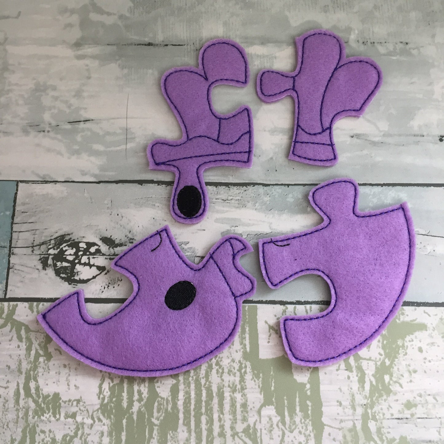 Jellyfish Felt Puzzle