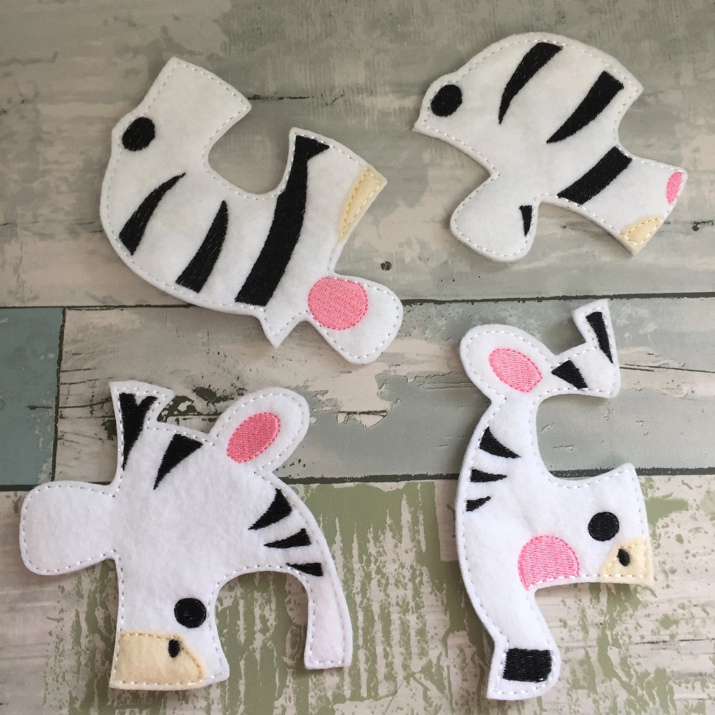 Zebra Felt Puzzle