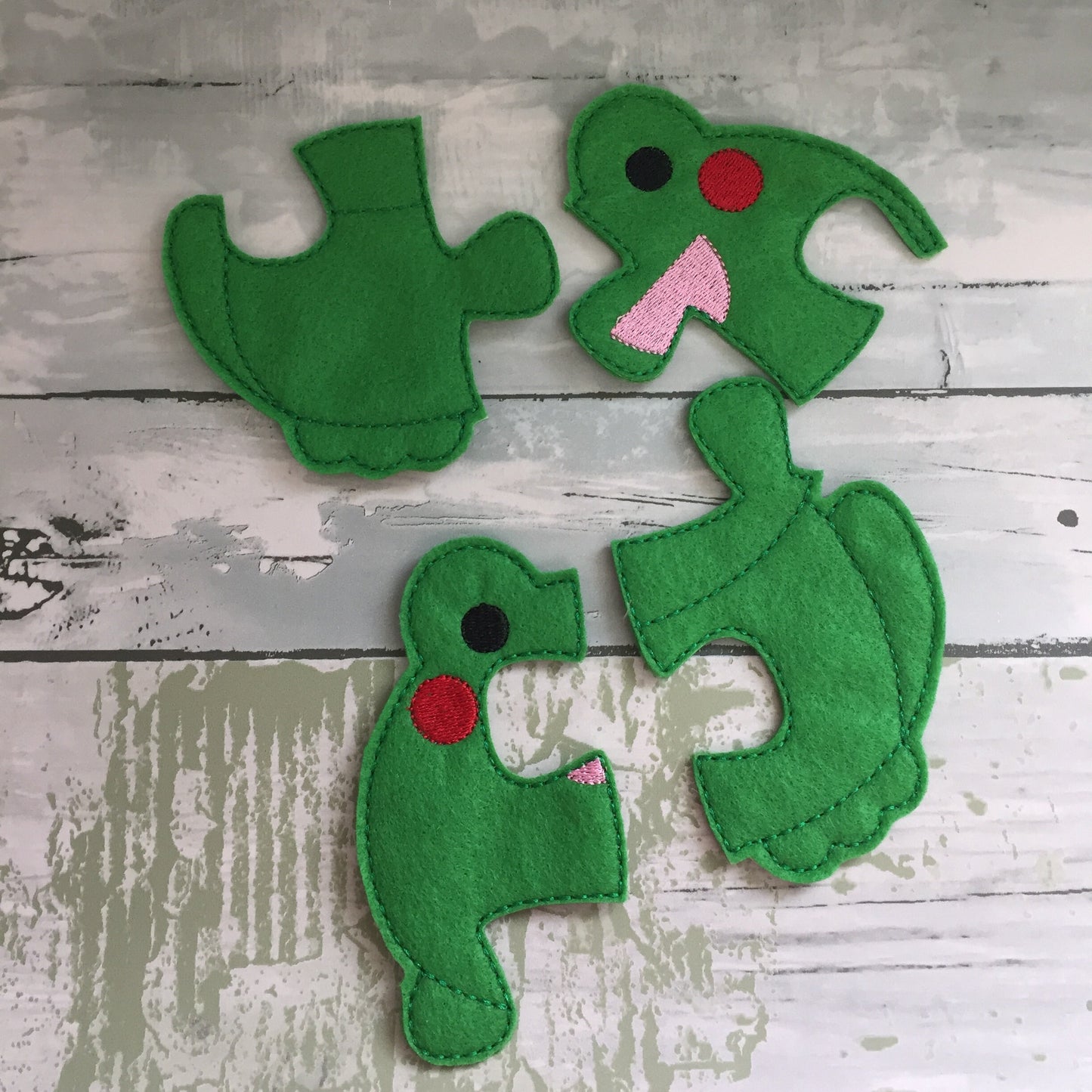 Frog Felt Puzzle