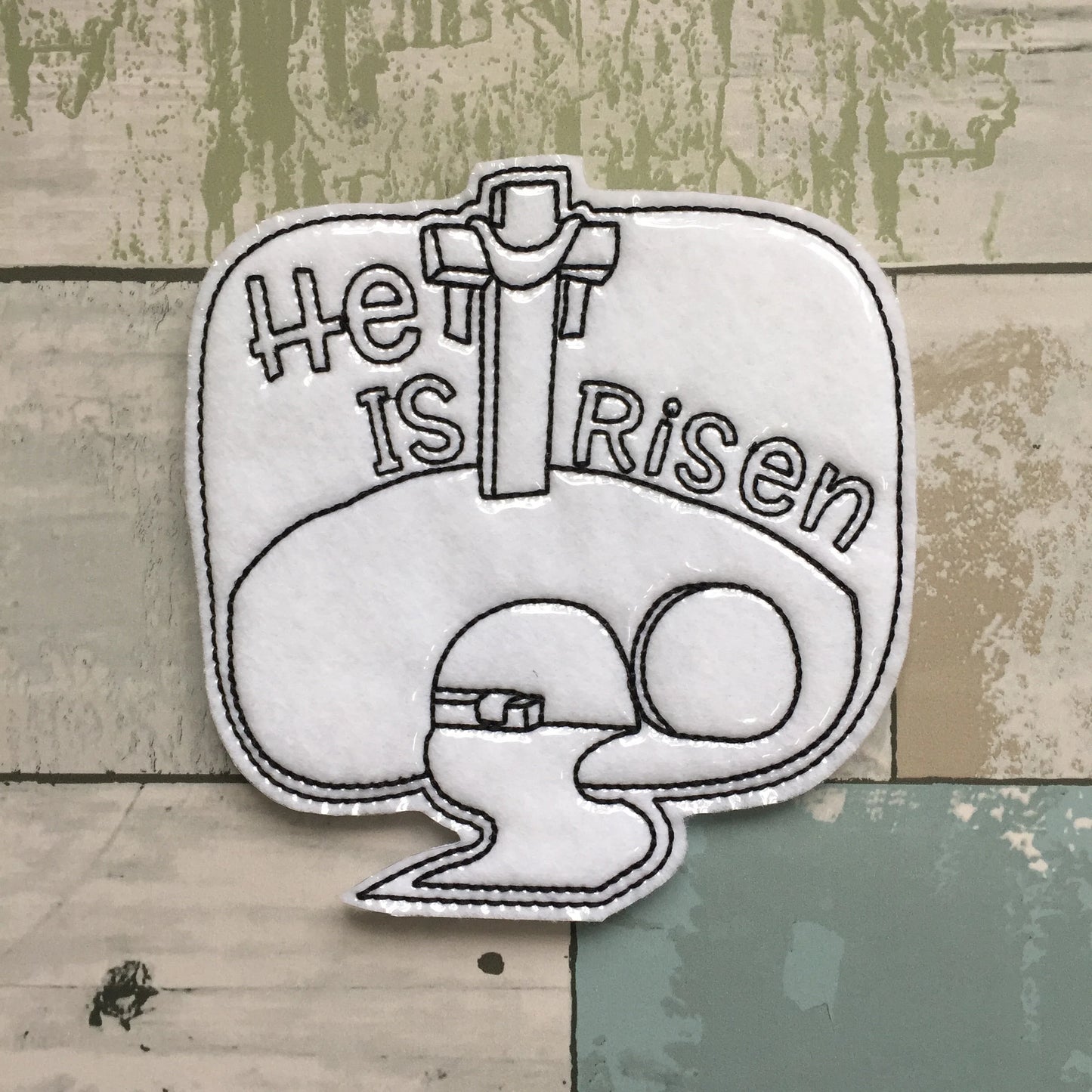 He is Risen Colouring Dolls