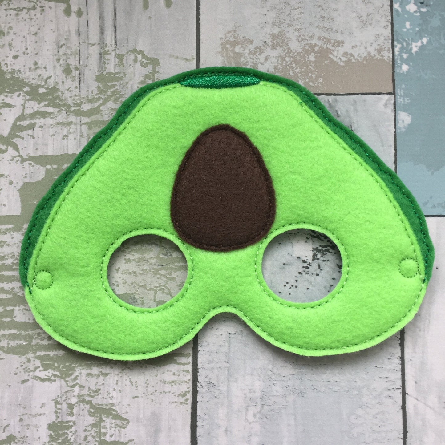 Avocado Felt Play Mask