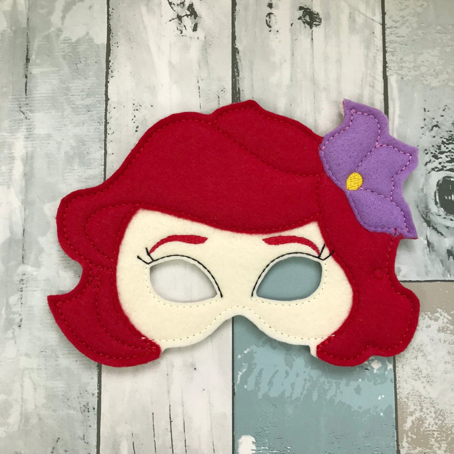 Under The Sea Princess Felt Play Mask