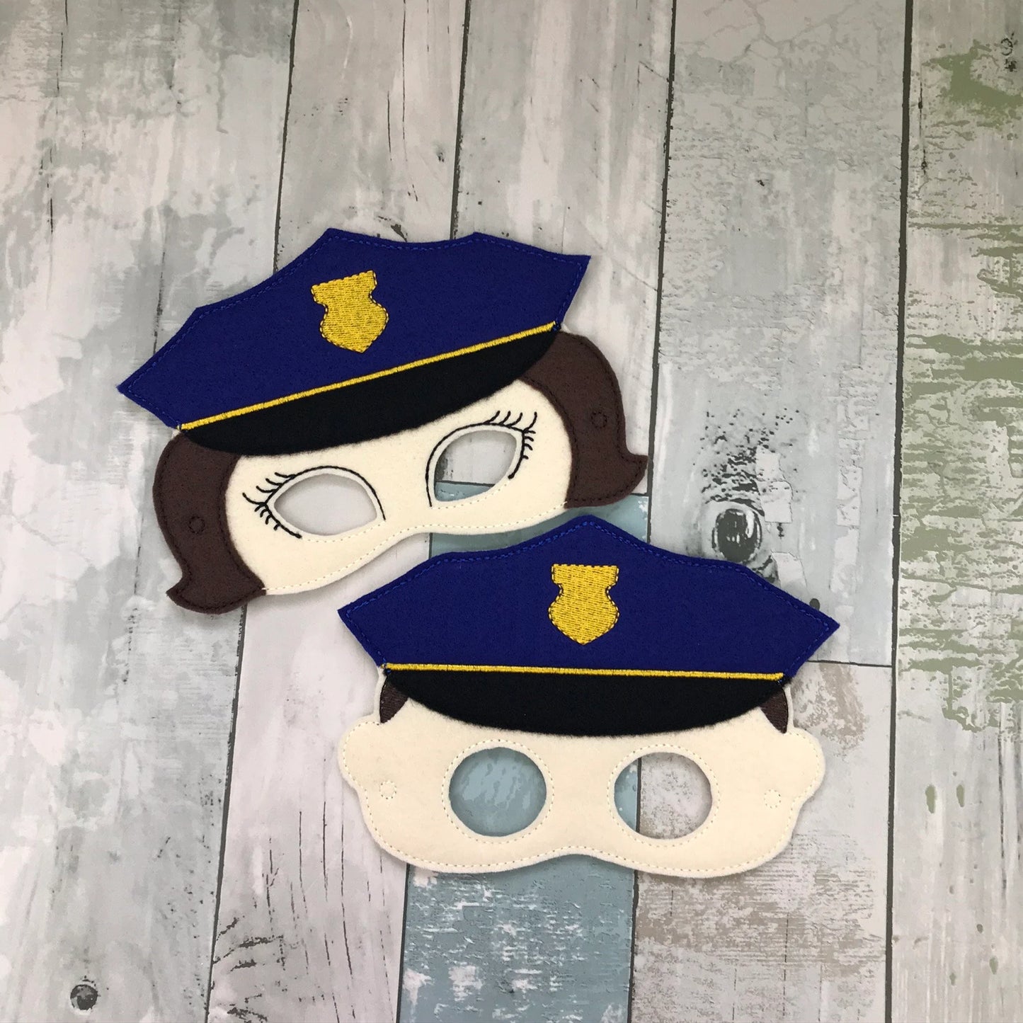 Police Felt Play Mask