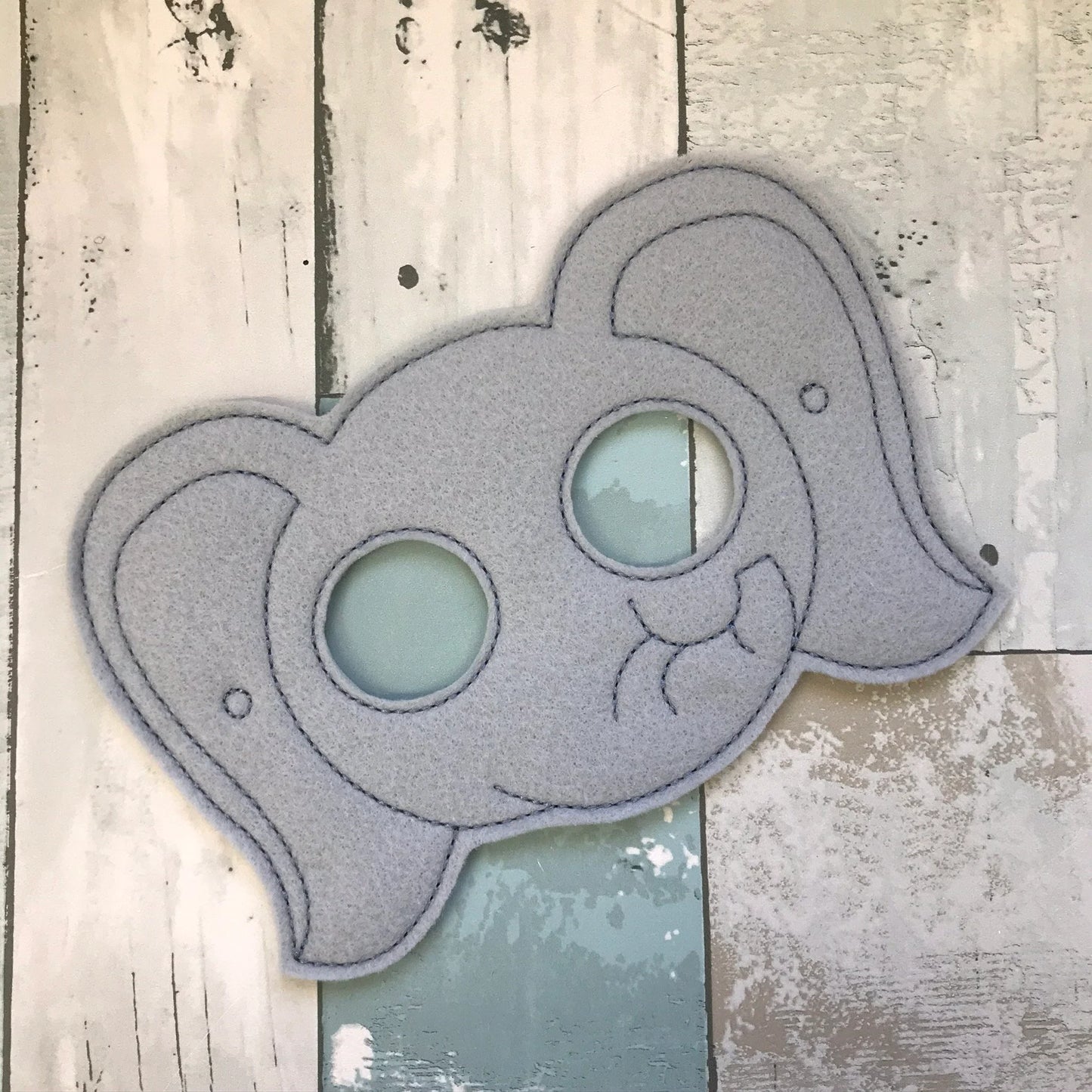 Elephant Felt Play Mask