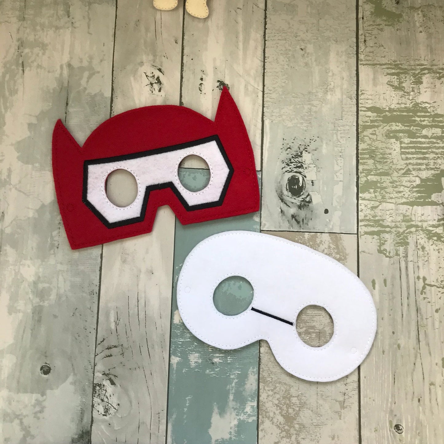 Personal Health Care Provider Felt Play Masks