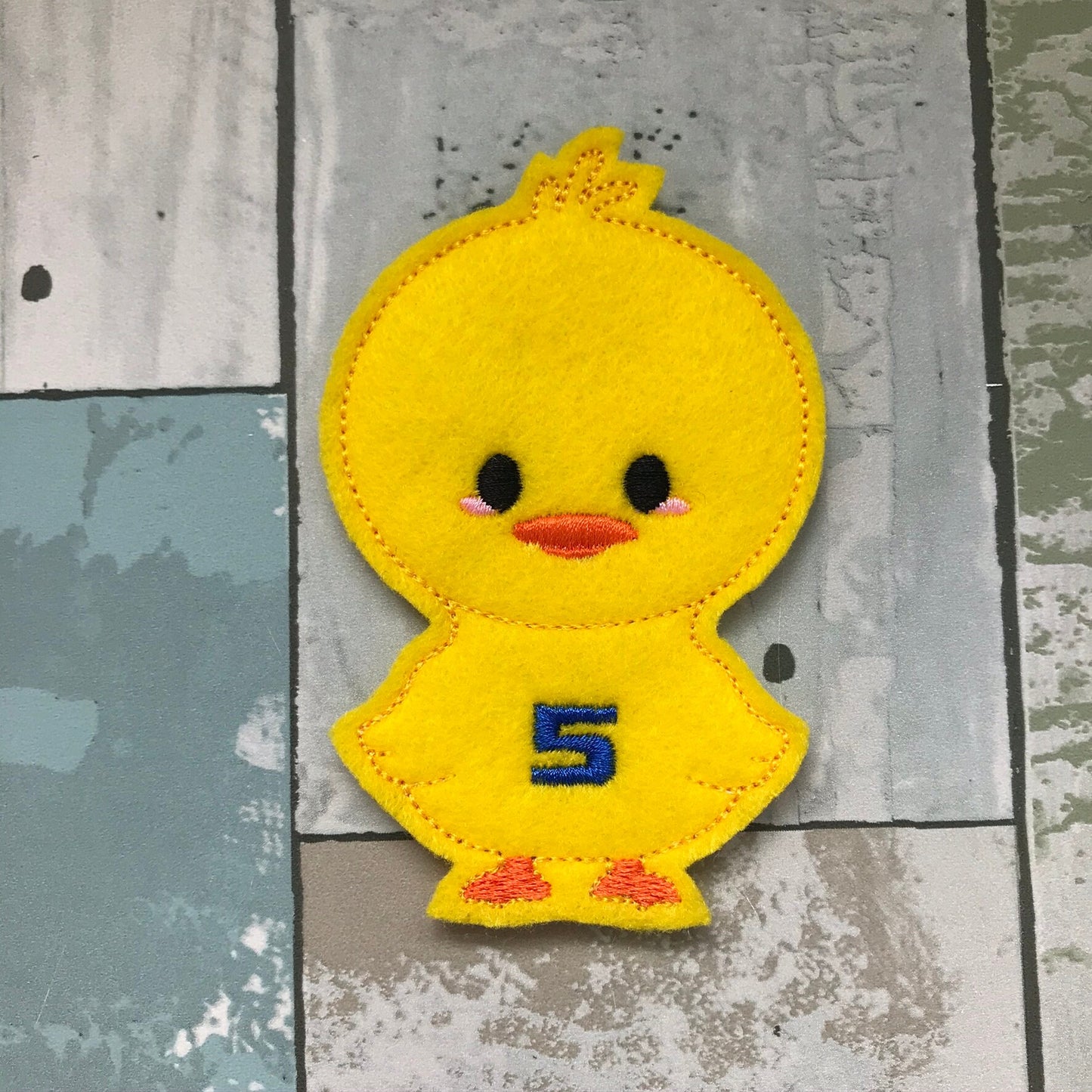 5 Little Ducks Felt Finger Puppets