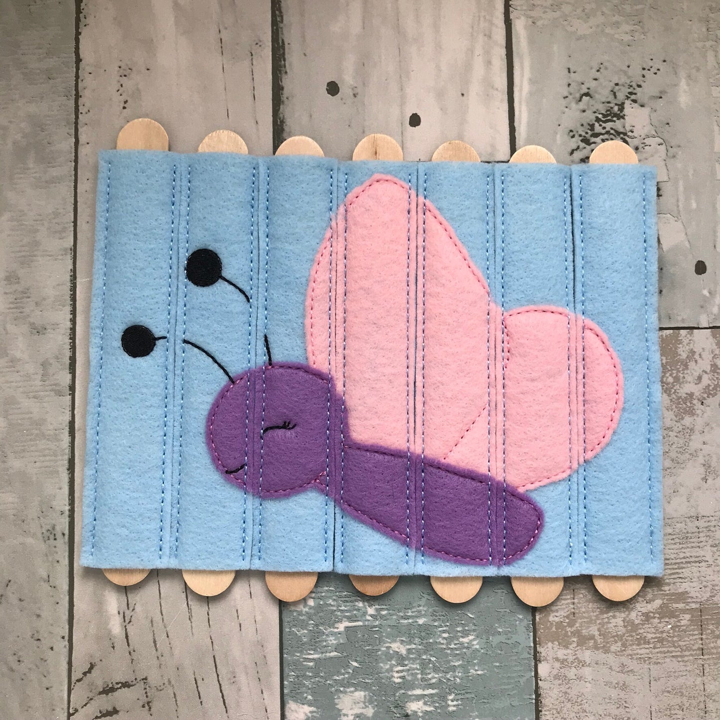 Butterfly Felt Stick Puzzle