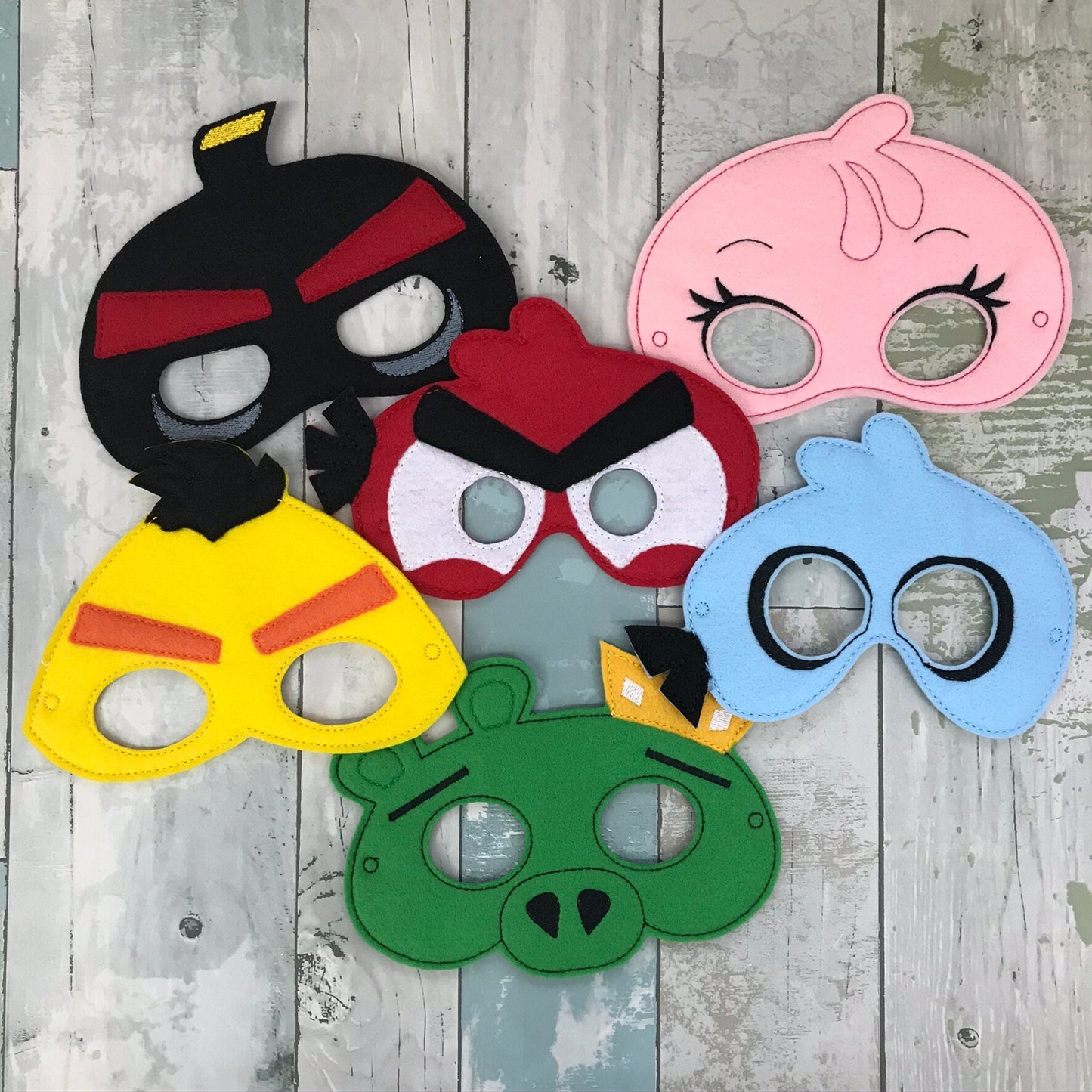 Flying Animals Felt Play Masks