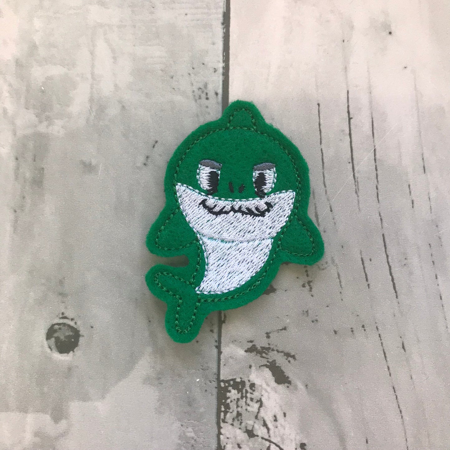 Great White Ocean Dwellers Felt Snap Hair Clip