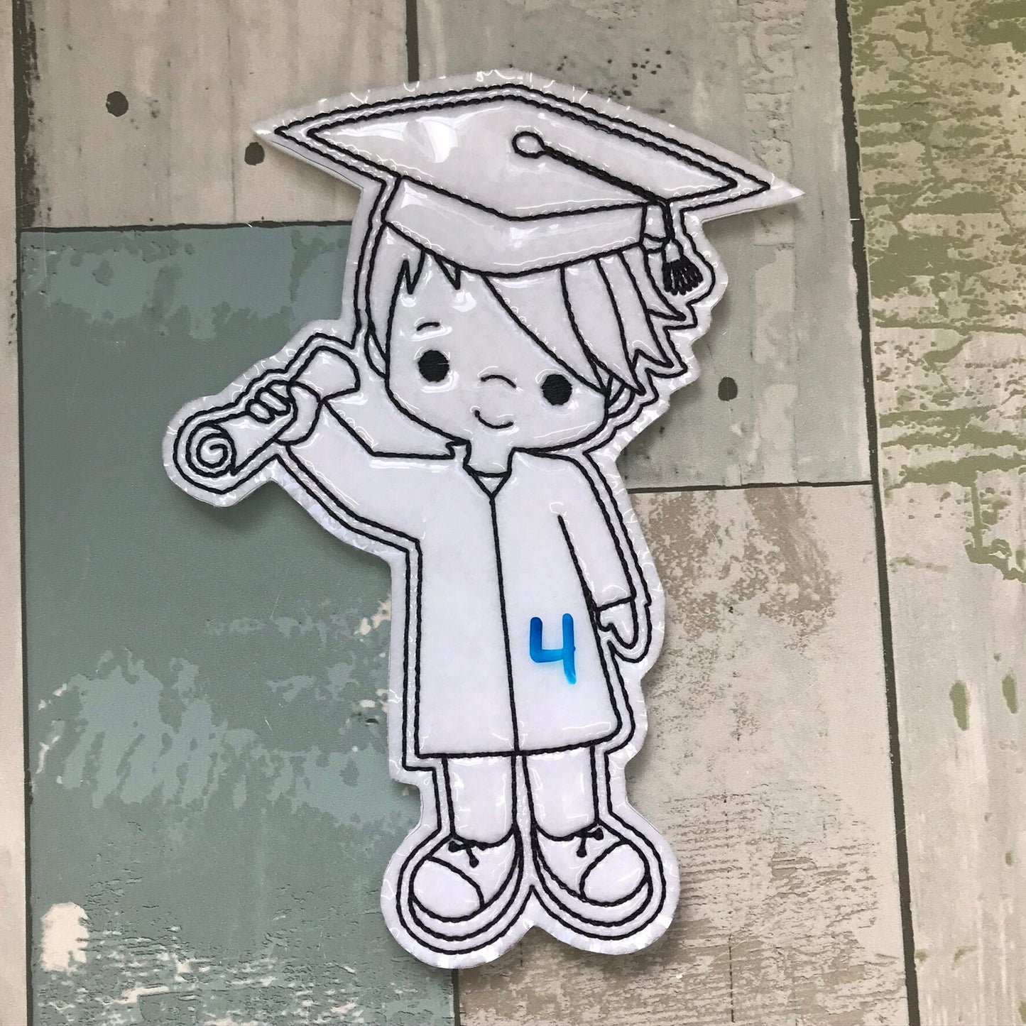 Grad Kids Colouring Dolls