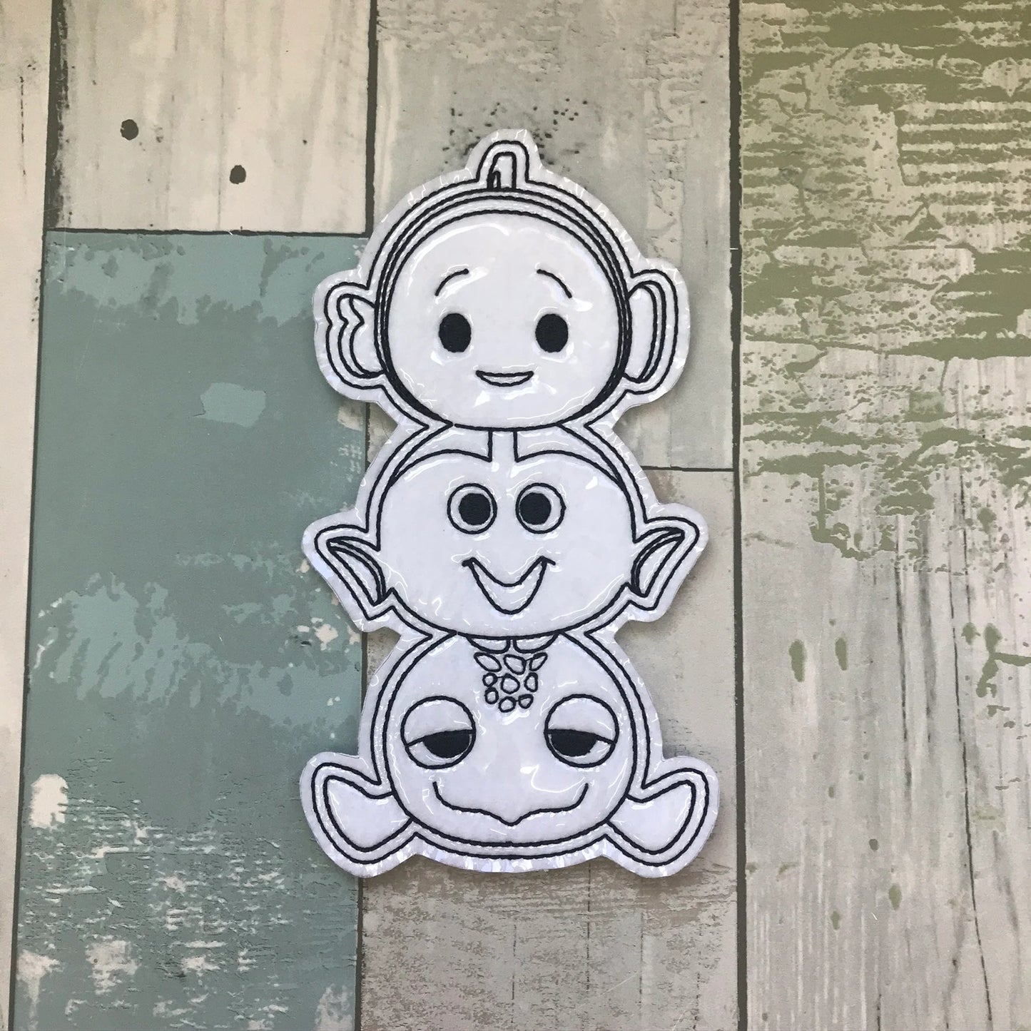 Stacked Set 2 Colouring Dolls