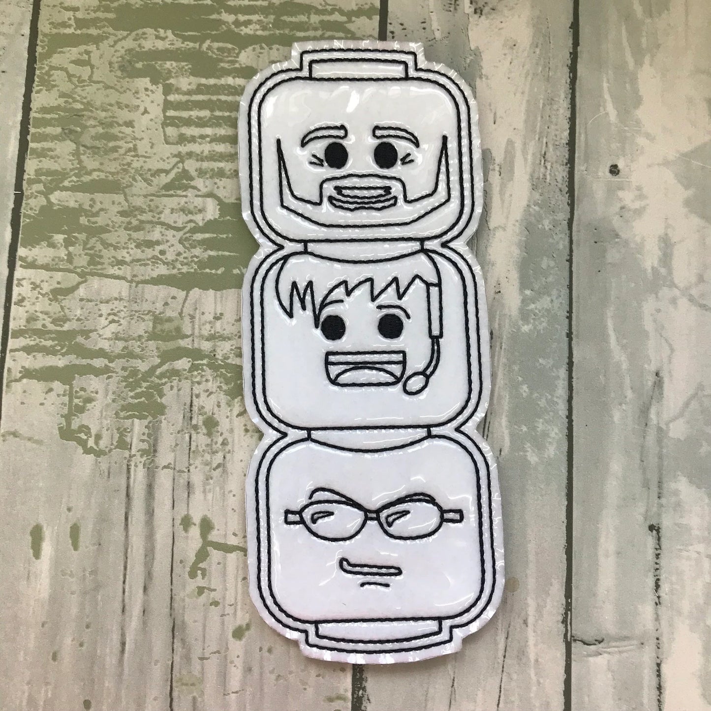 Stacked Set 3 Colouring Dolls