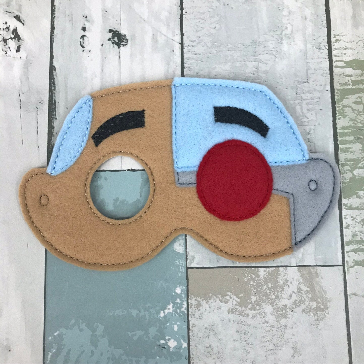 Crime Fighting Kids Felt Play Mask