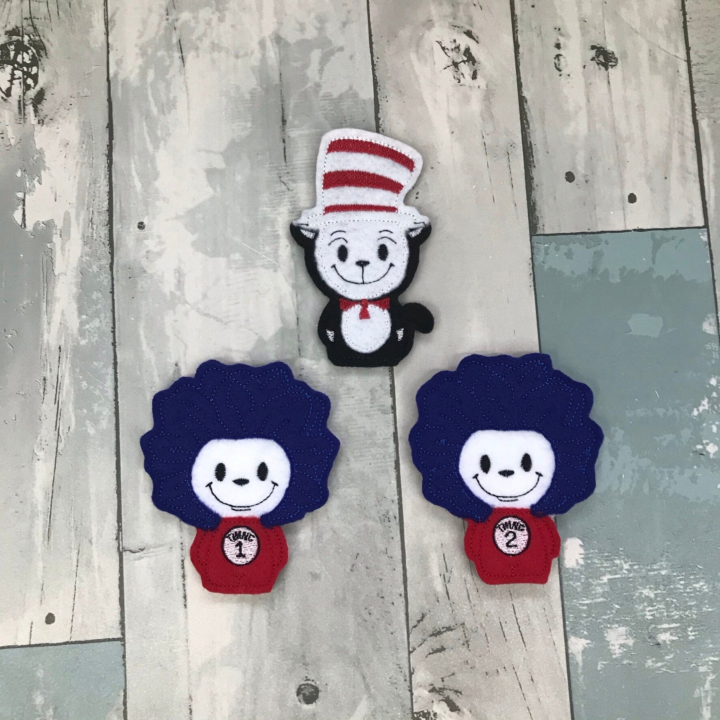 Troublesome Trio Felt Finger Puppets