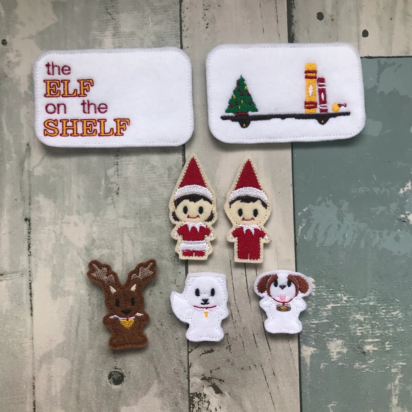 Naughty or Nice Felt Pocket Play Set With Tin