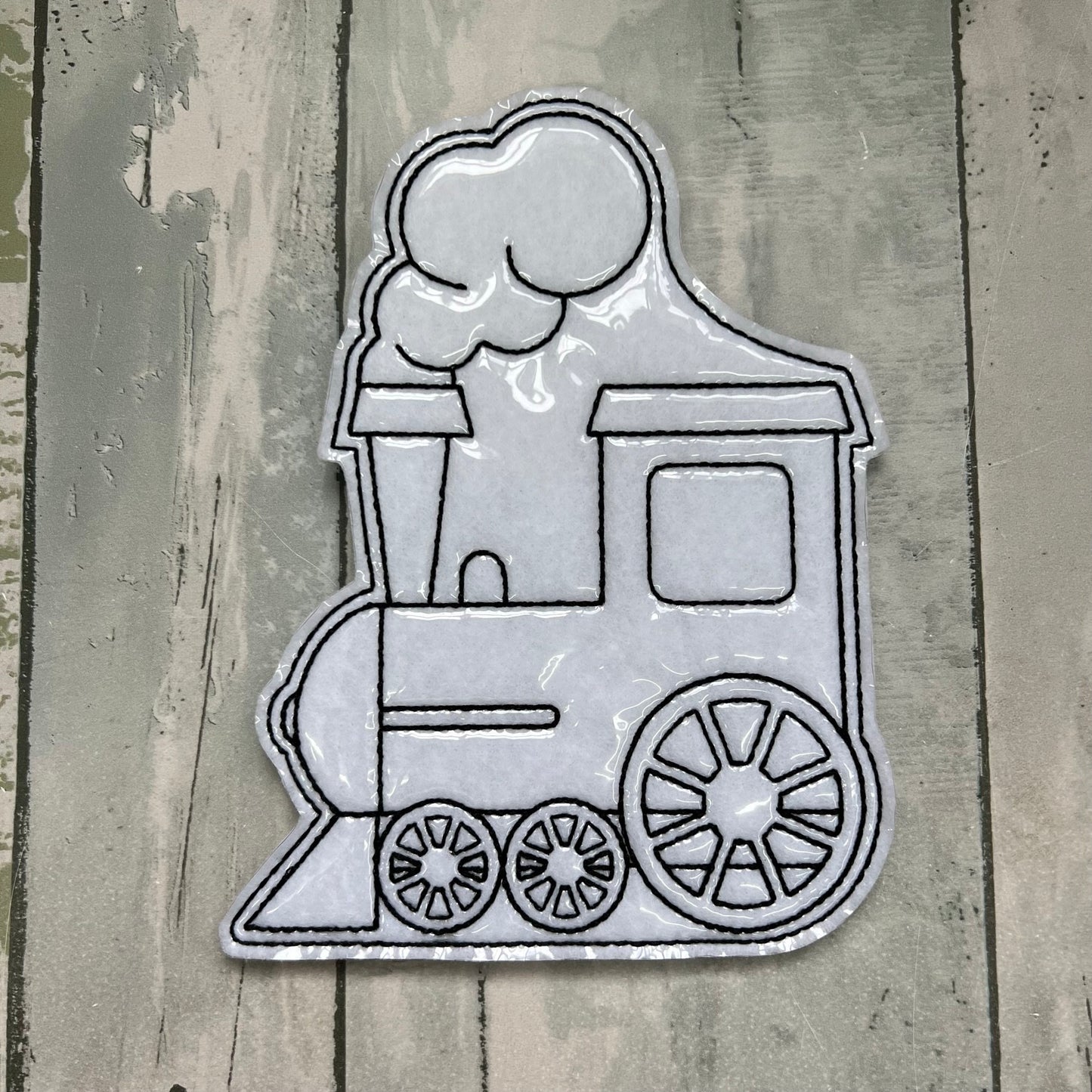 Train Set 2 Colouring Doll