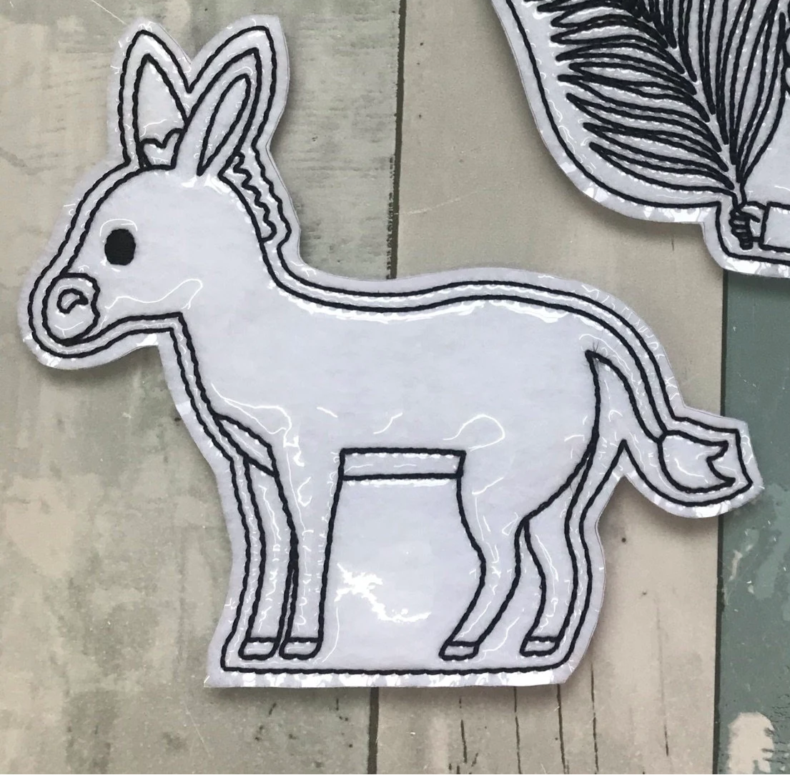 Easter Set 4 Colouring Dolls
