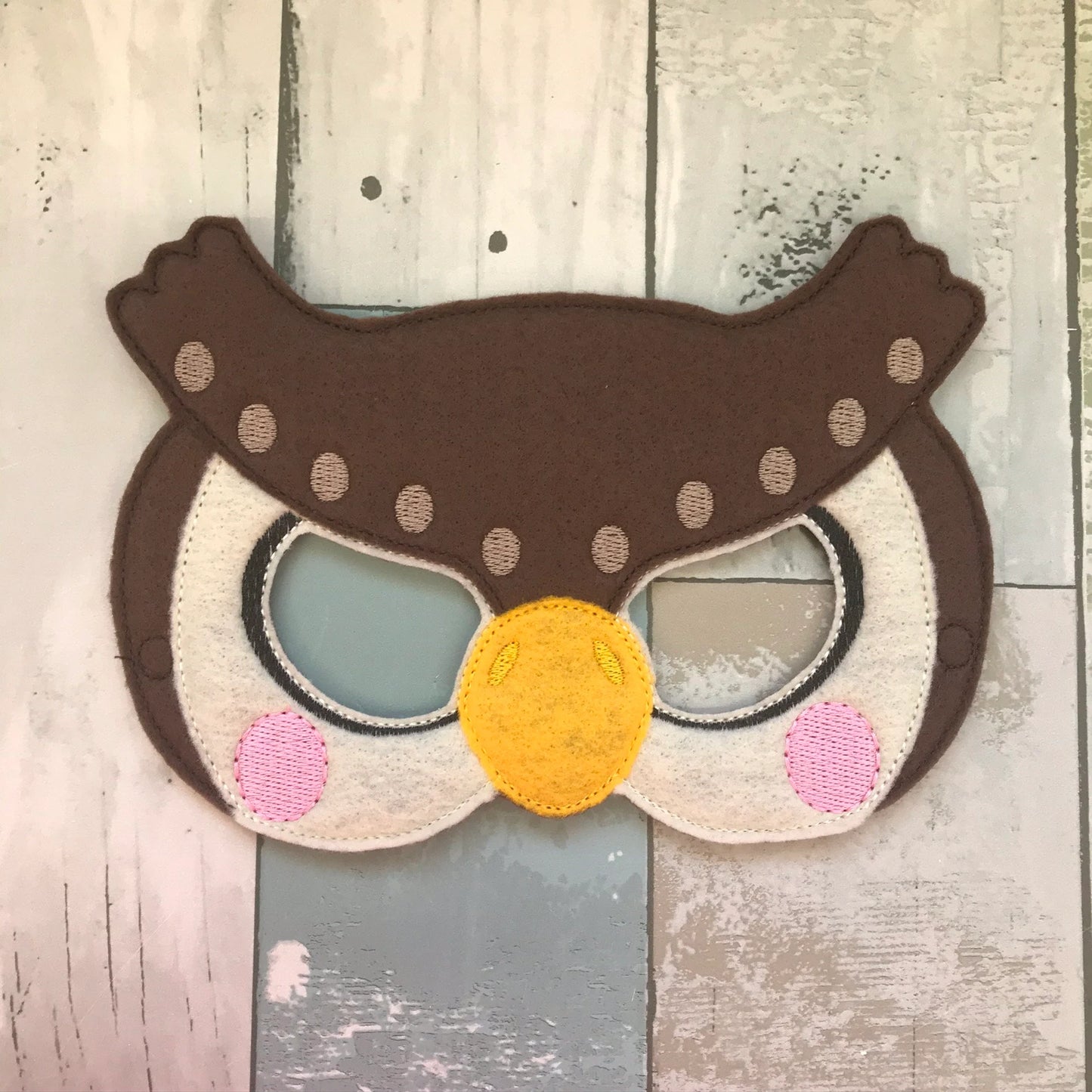 Island Animals Felt Play Masks