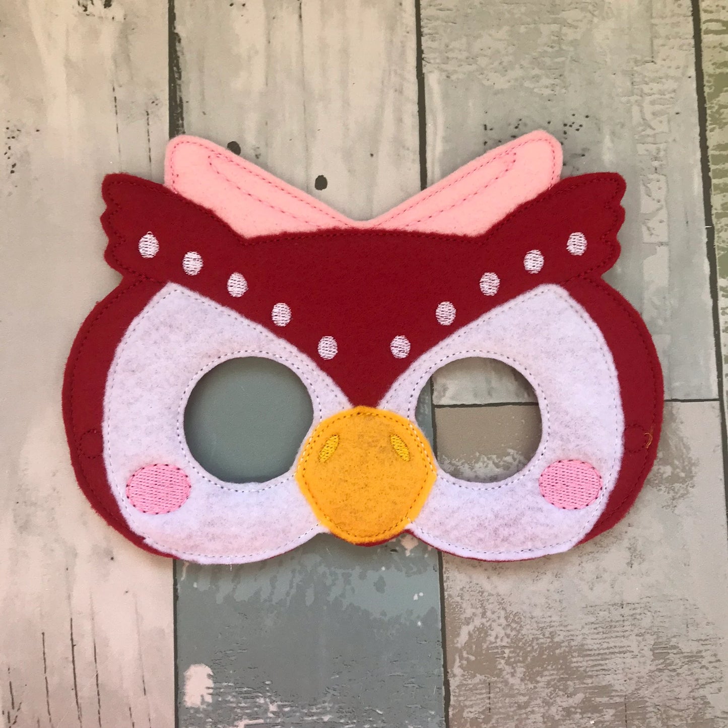 Island Animals Felt Play Masks