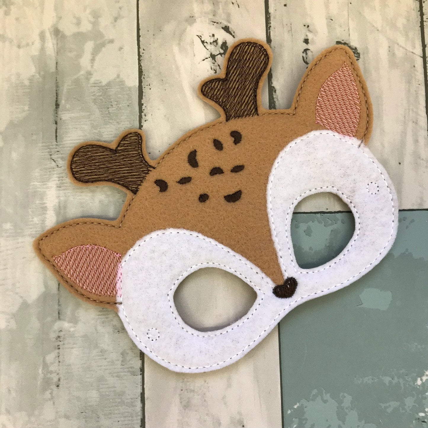Deer Felt Play Mask